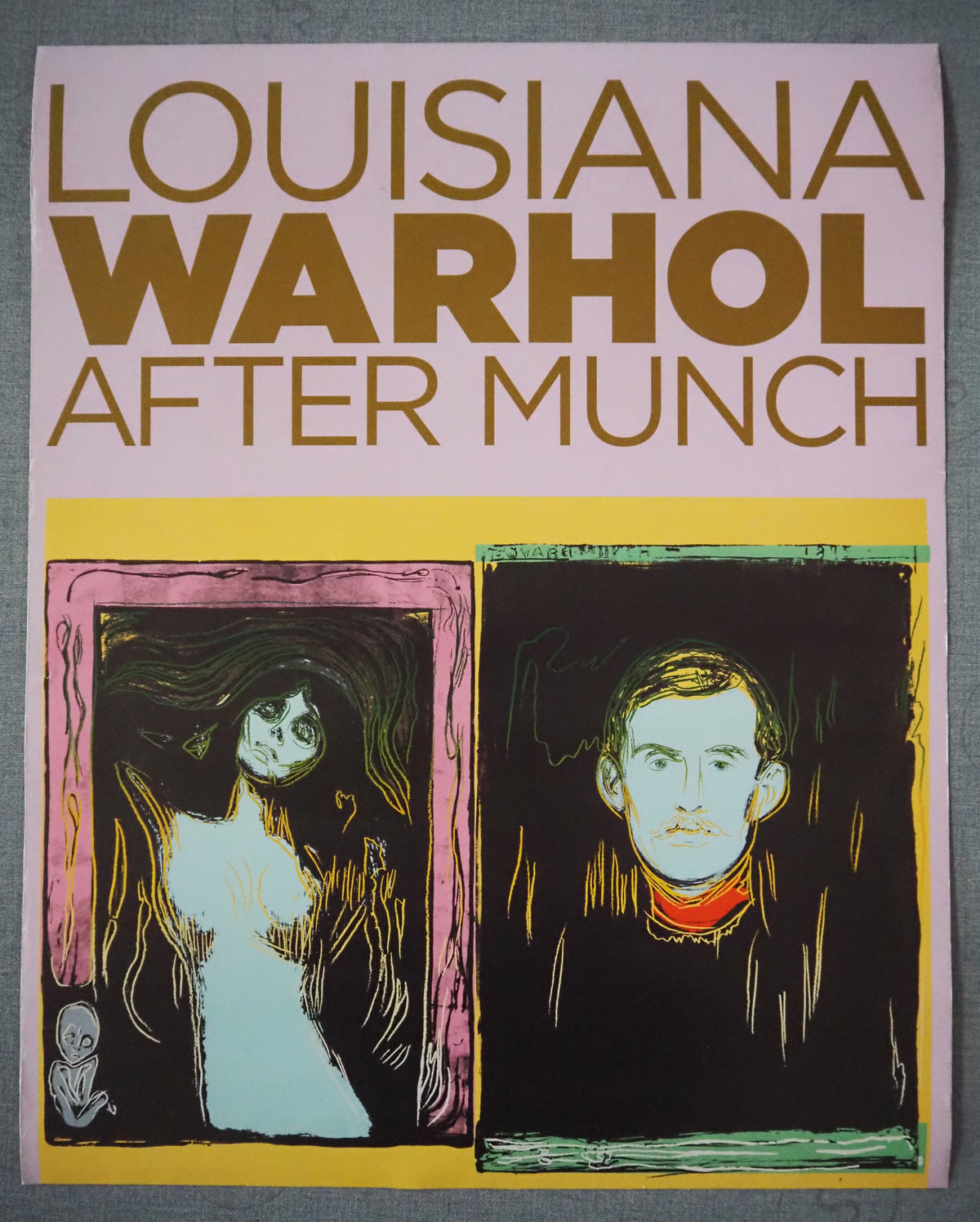 2010 Warhol After Munch on Louisiana - Original Poster