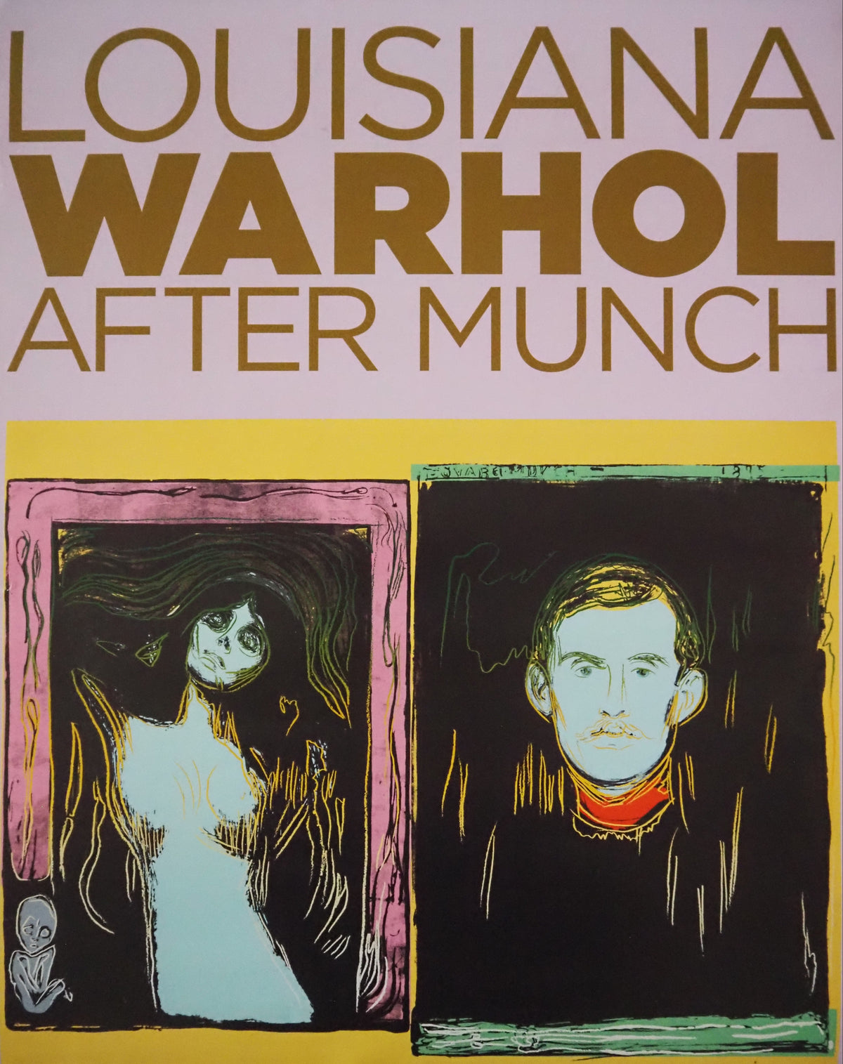 2010 Warhol After Munch on Louisiana - Original Poster