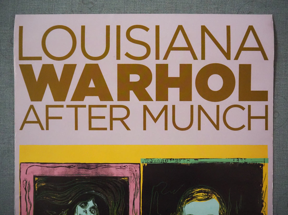 2010 Warhol After Munch on Louisiana - Original Poster