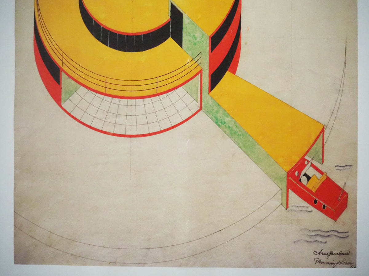2002 Arne Jacobsen Exhibition Illums Bolighus - Original Vintage Poster