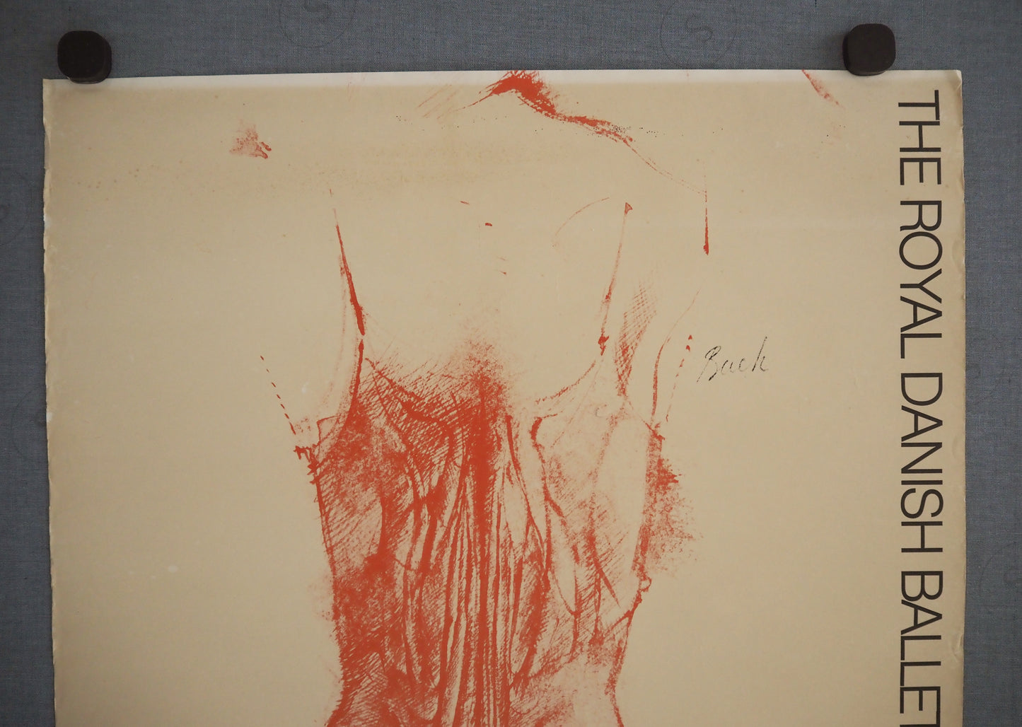 1981 Royal Danish Ballet The Firebird - Original Vintage Poster