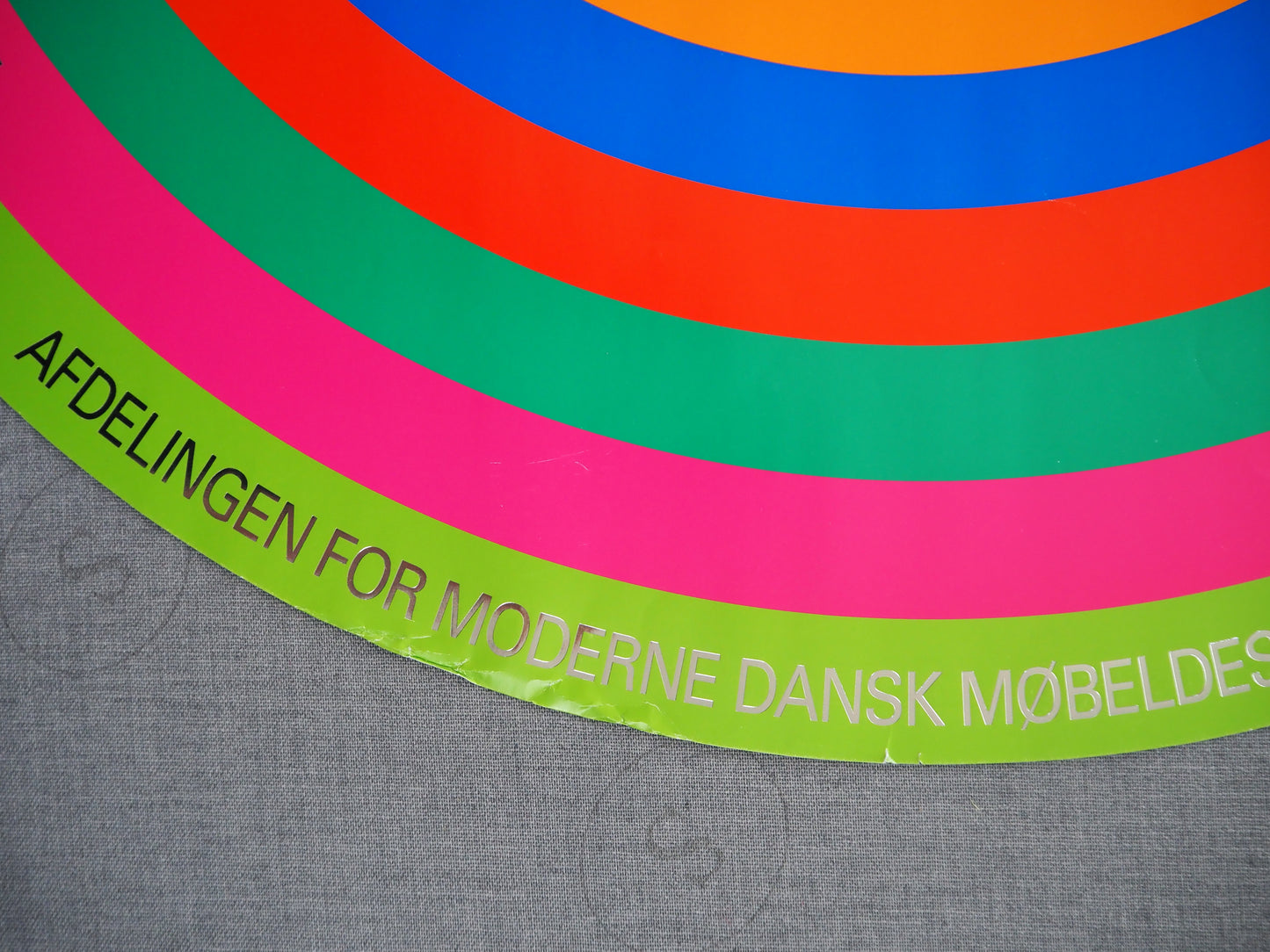1997 Verner Panton Exhibition - Original Vintage Poster