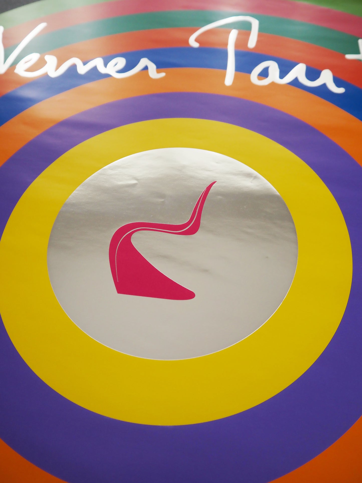 1997 Verner Panton Exhibition - Original Vintage Poster