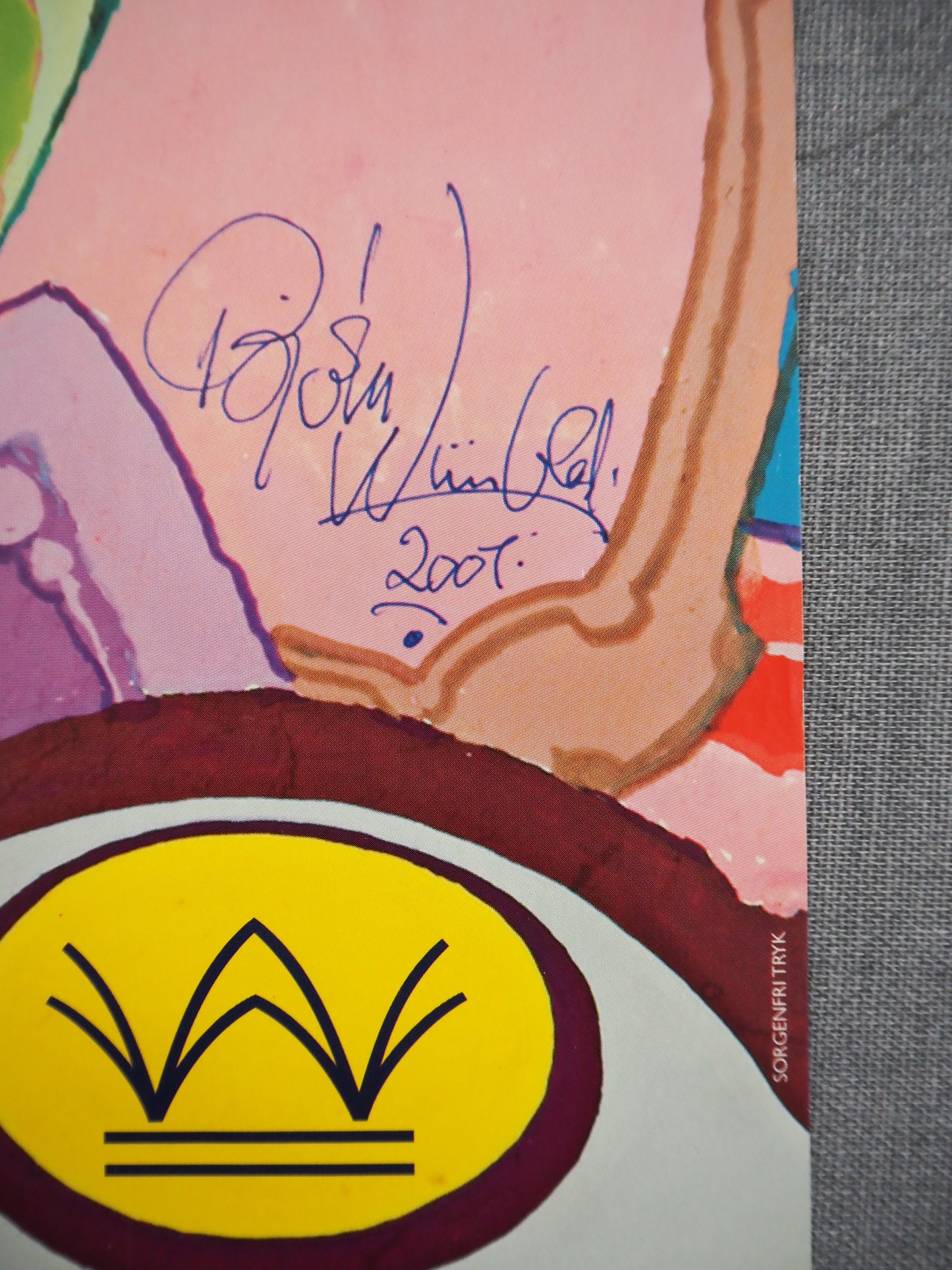2001 Wiinblad 2001 Nights (Signed) - Original Vintage Poster