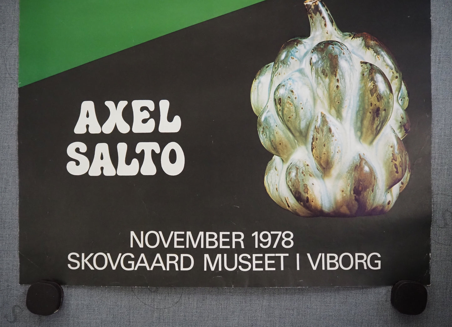 1978 Axel Salto Exhibition Poster - Original Vintage Poster