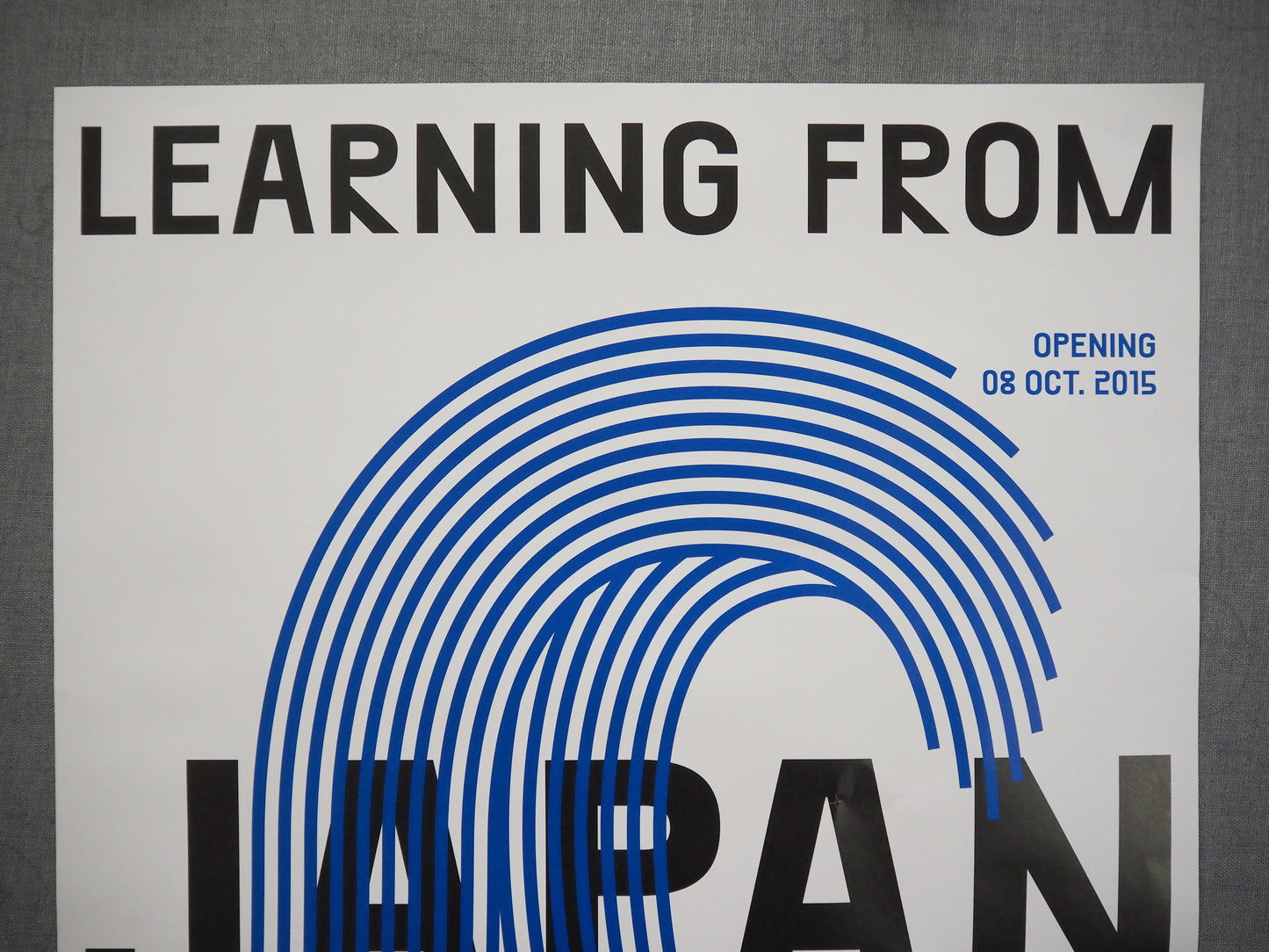 2015 Learning from Japan - Exhibition on Design Museum Denmark (small version)