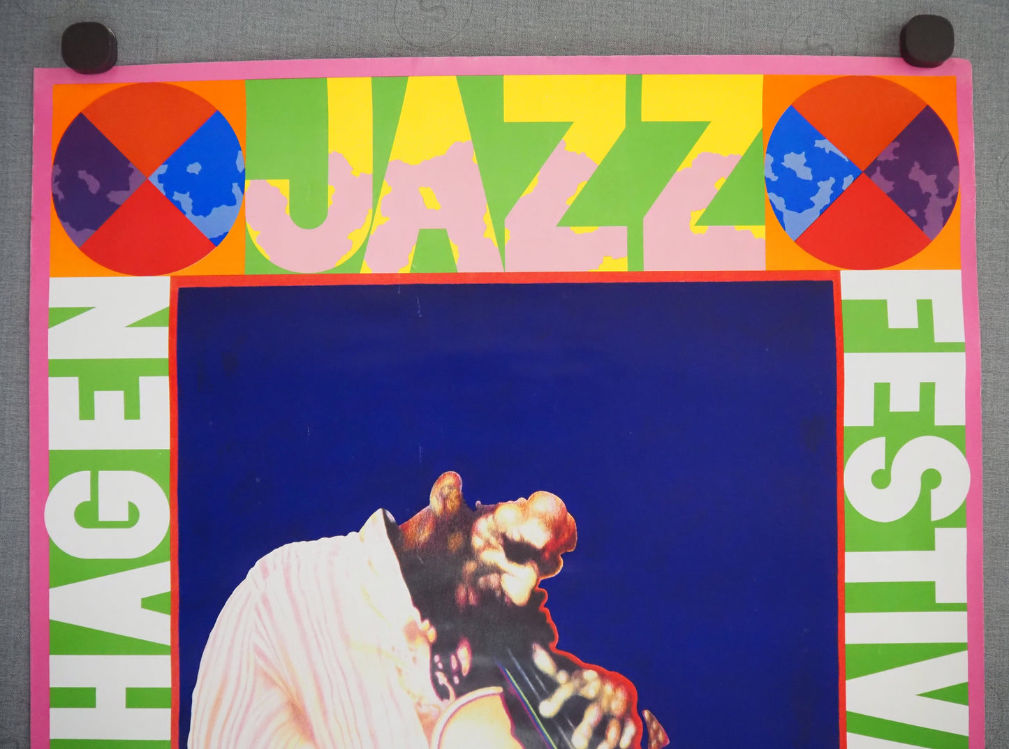1991 Copenhagen Jazz Festival - Original Vintage Poster