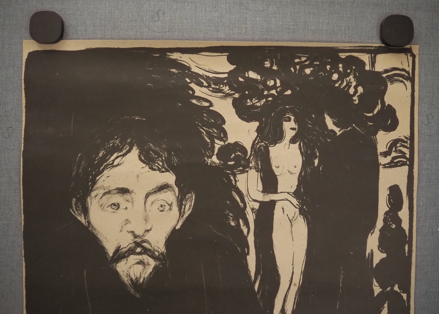 1975 Edvard Munch Louisiana Modern Art - Original Vintage Poster
