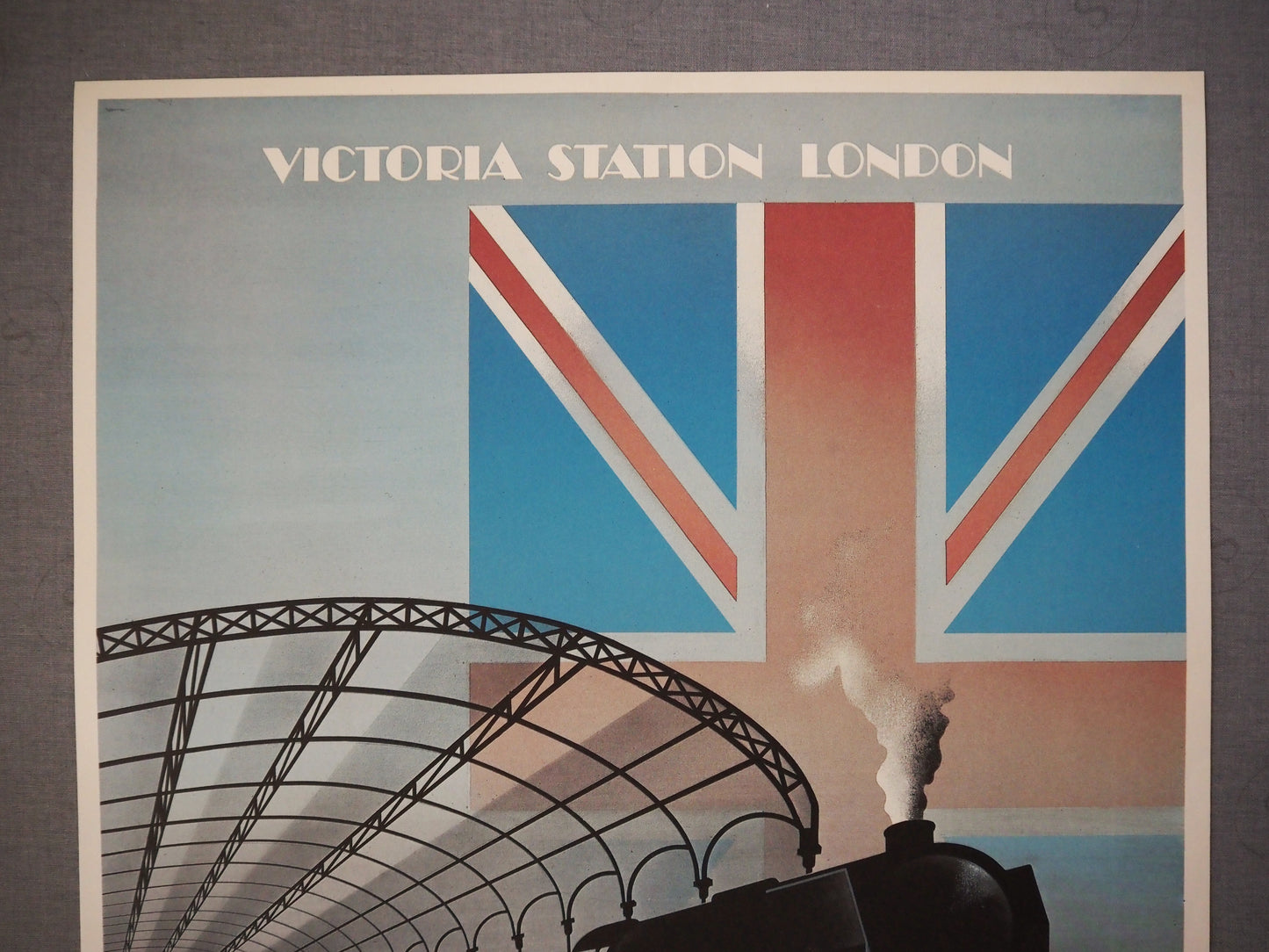 1981 Venice-Simplon Orient-Express London - Original Vintage Poster