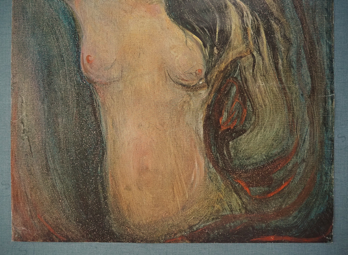 1975 Edvard Munch on Malmö Konsthall - Original Vintage Poster
