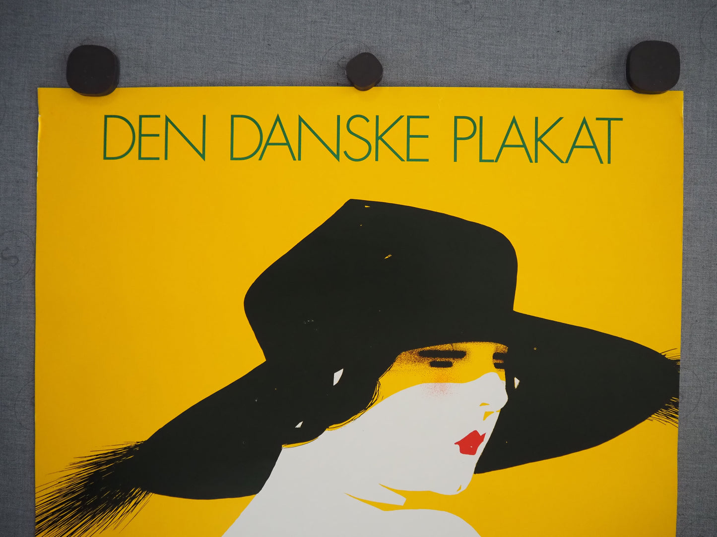 1993 Danish Exhibition Poster by Sven Brasch - Original Vintage Poster
