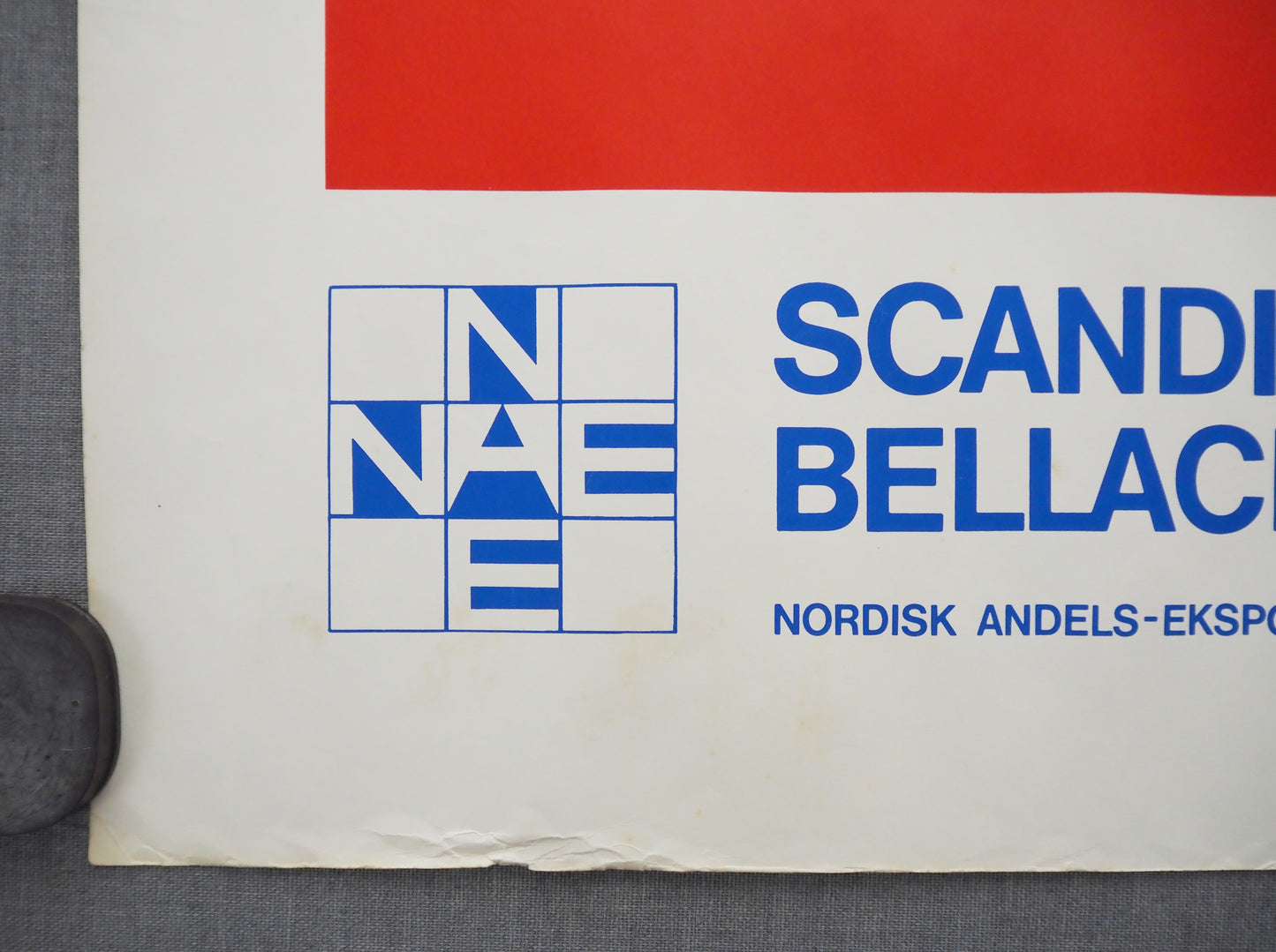 1975 Scandinavian Furniture Fair by Arnoldi - Original Vintage Poster