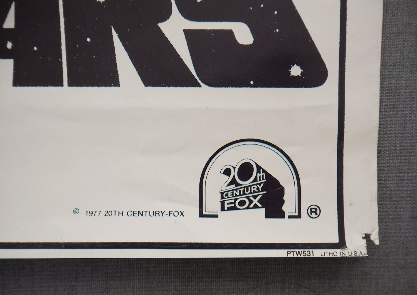 1977 Star Wars Movie Poster by Chantrell - Original Vintage Poster