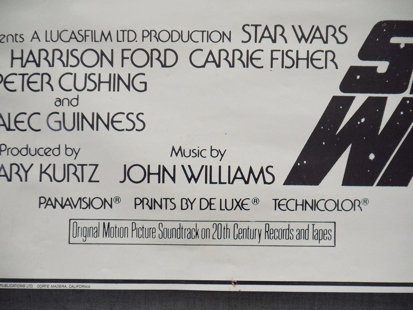 1977 Star Wars Movie Poster by Chantrell - Original Vintage Poster