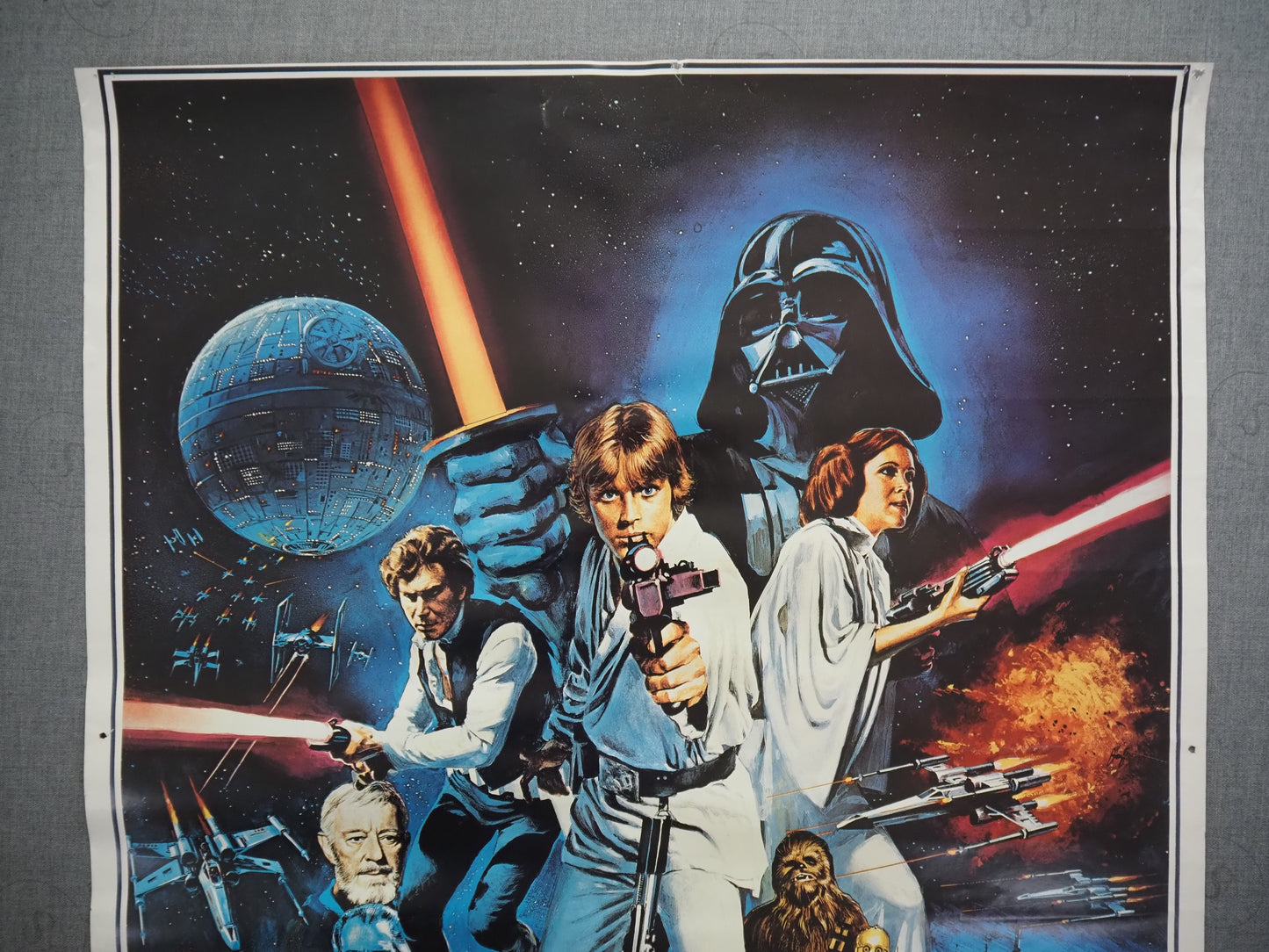 1977 Star Wars Movie Poster by Chantrell - Original Vintage Poster