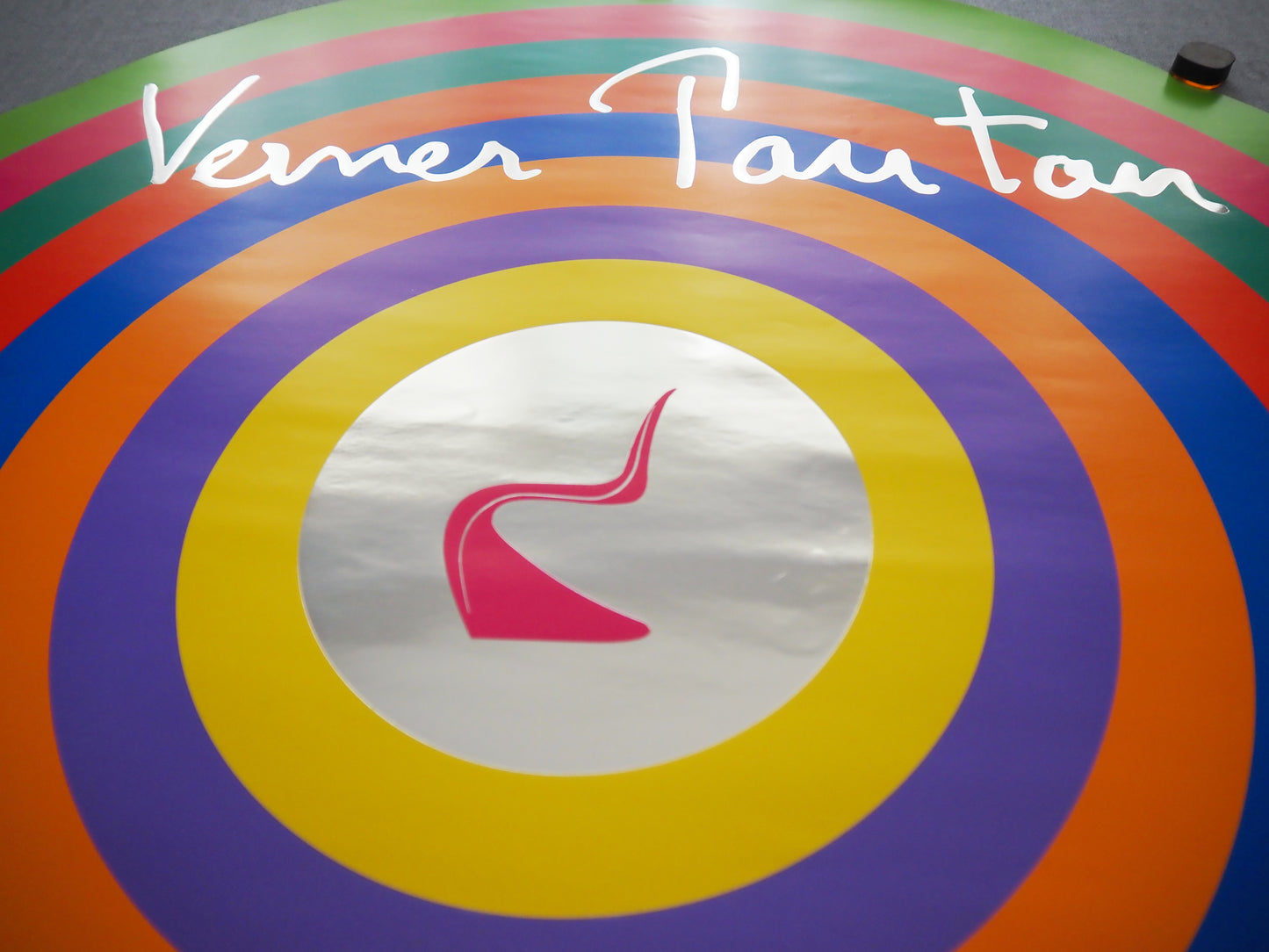 1997 Verner Panton Exhibition - Original Vintage Poster