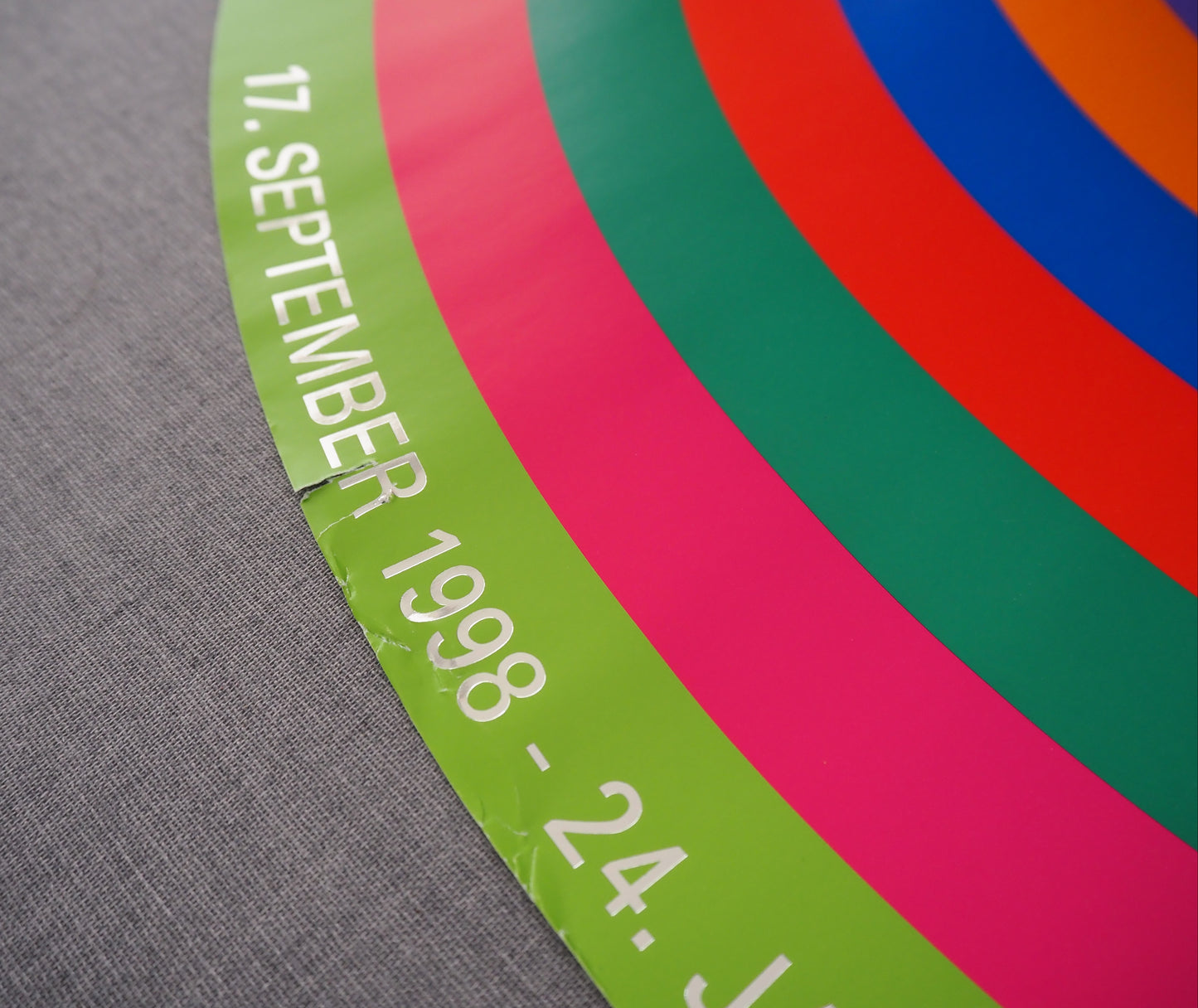 1997 Verner Panton Exhibition - Original Vintage Poster