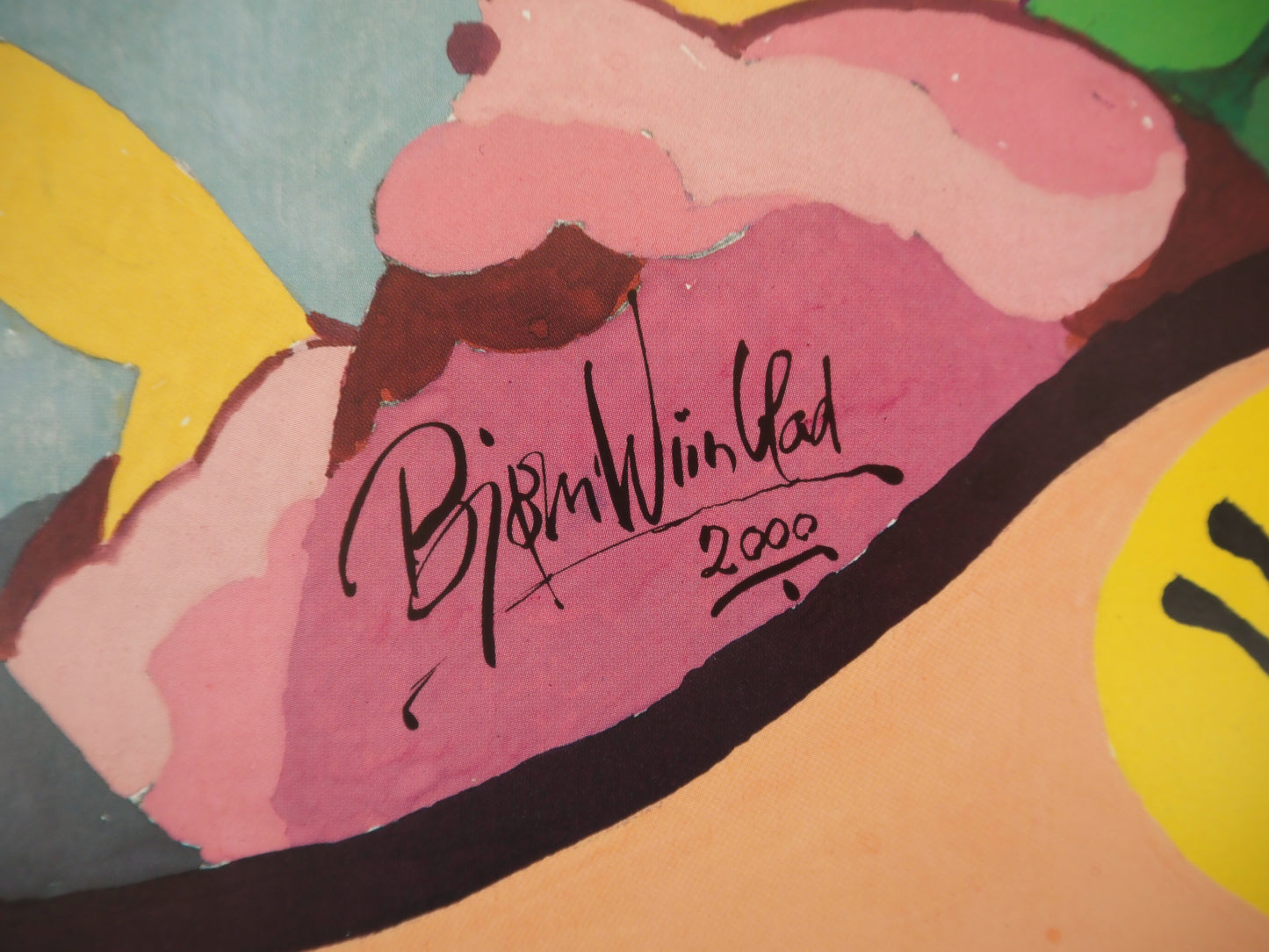 2000 Wiinblad Culture Night - Original Vintage Poster