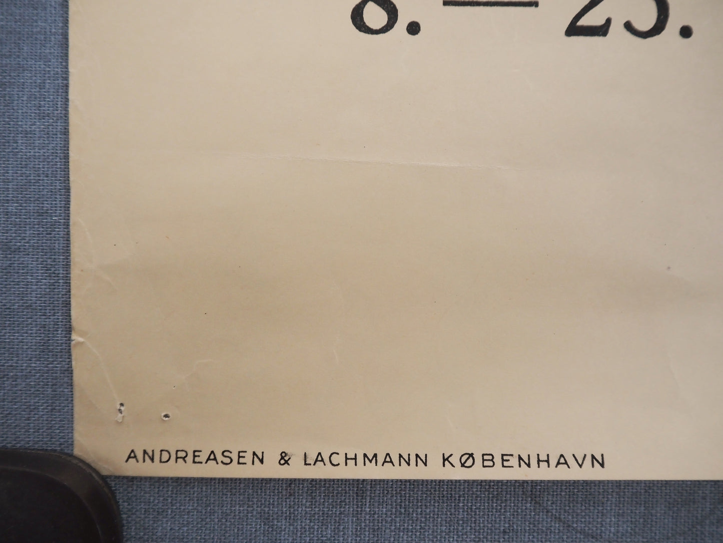 1946 Edvard Munch Memorial Exhibition Poster - Original Vintage Poster