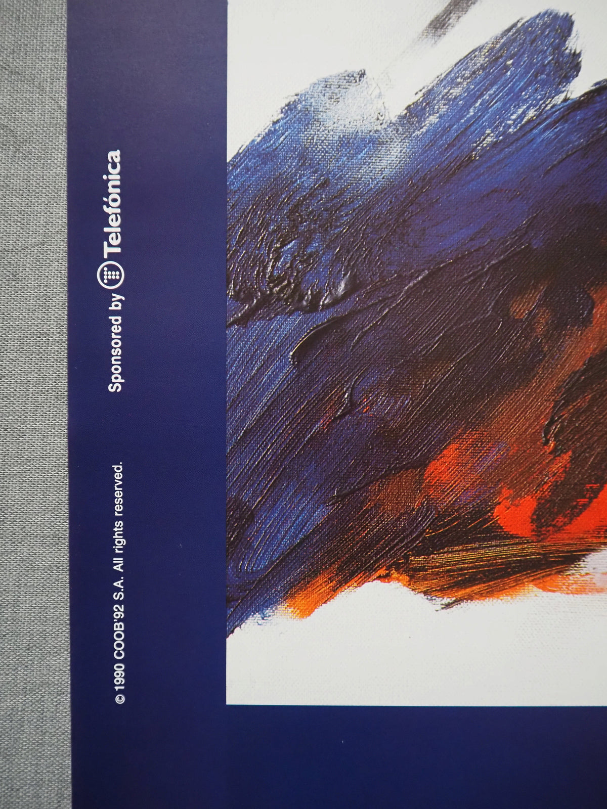 1992 Summer Olympic Games Barcelona (Official Poster) by Josep Guinovart - Original Vintage Poster
