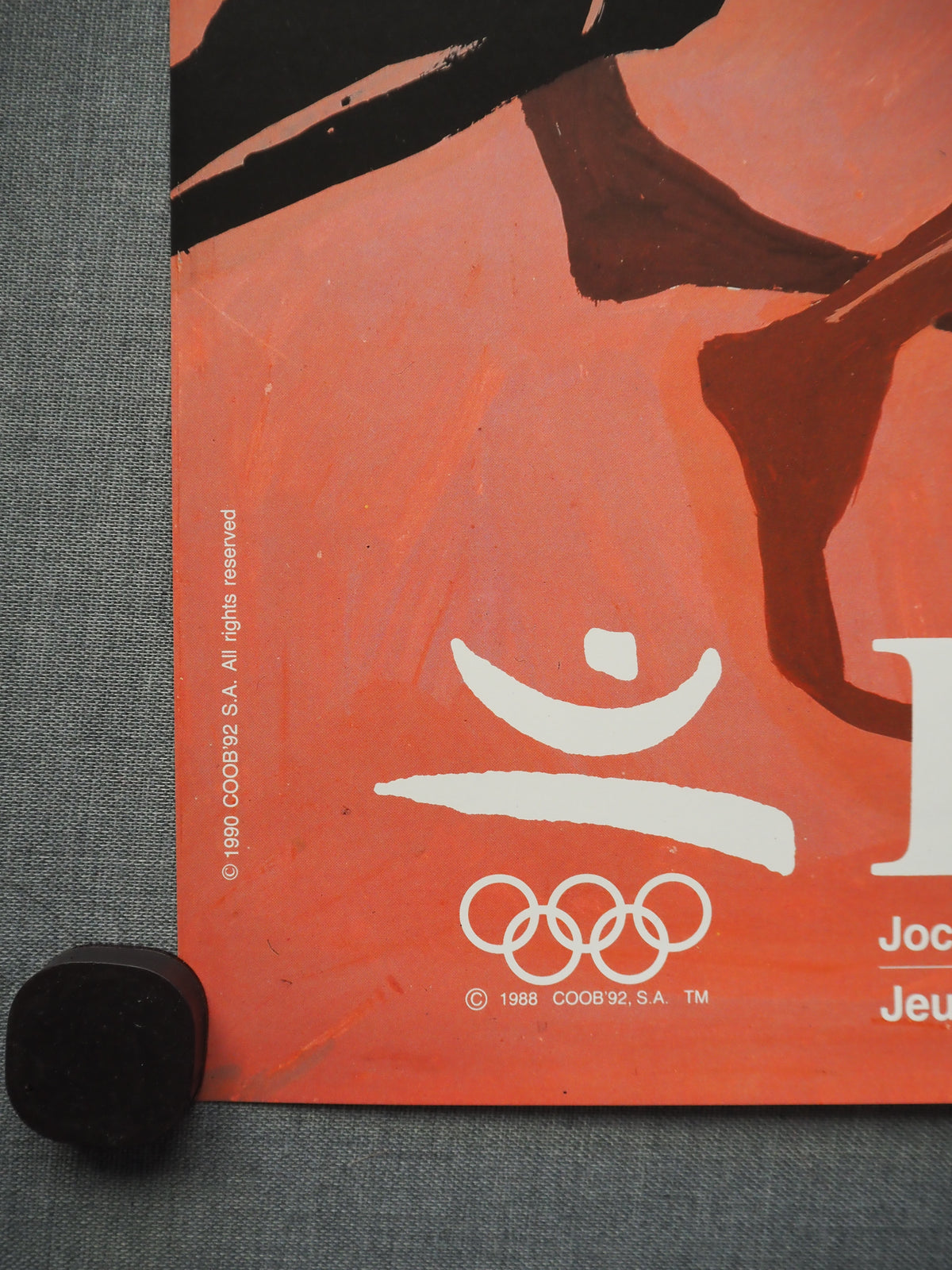 1992 Summer Olympic Games Barcelona (Official Poster) by Antoni Giralt Miracle - Original Vintage Poster