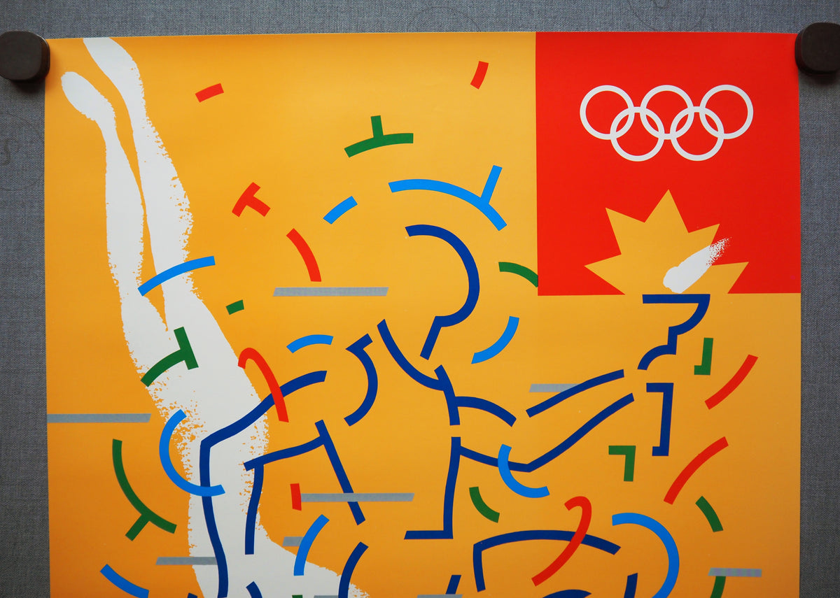 1992 Summer Olympic Games Barcelona (Official Poster) by Alonso & Ayguadé - Original Vintage Poster