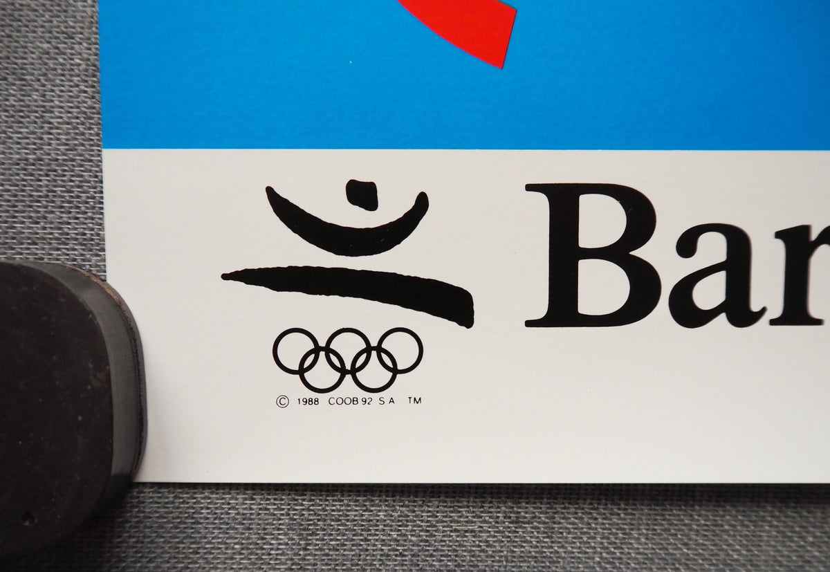 1992 Summer Olympic Games Barcelona (Official Poster) by Alonso & Ayguadé - Original Vintage Poster