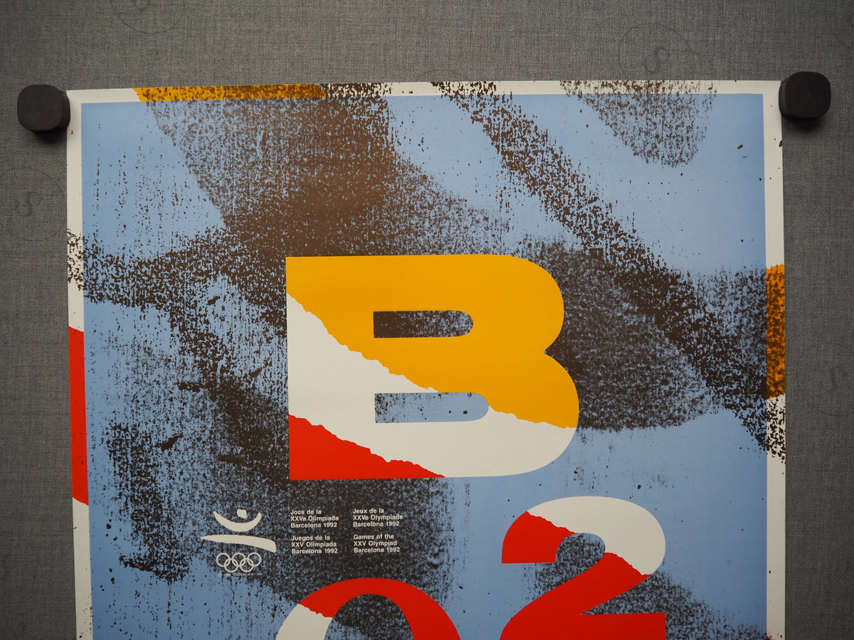 1992 Summer Olympic Games Barcelona (Official Poster) by Josep Maria Mir - Original Vintage Poster