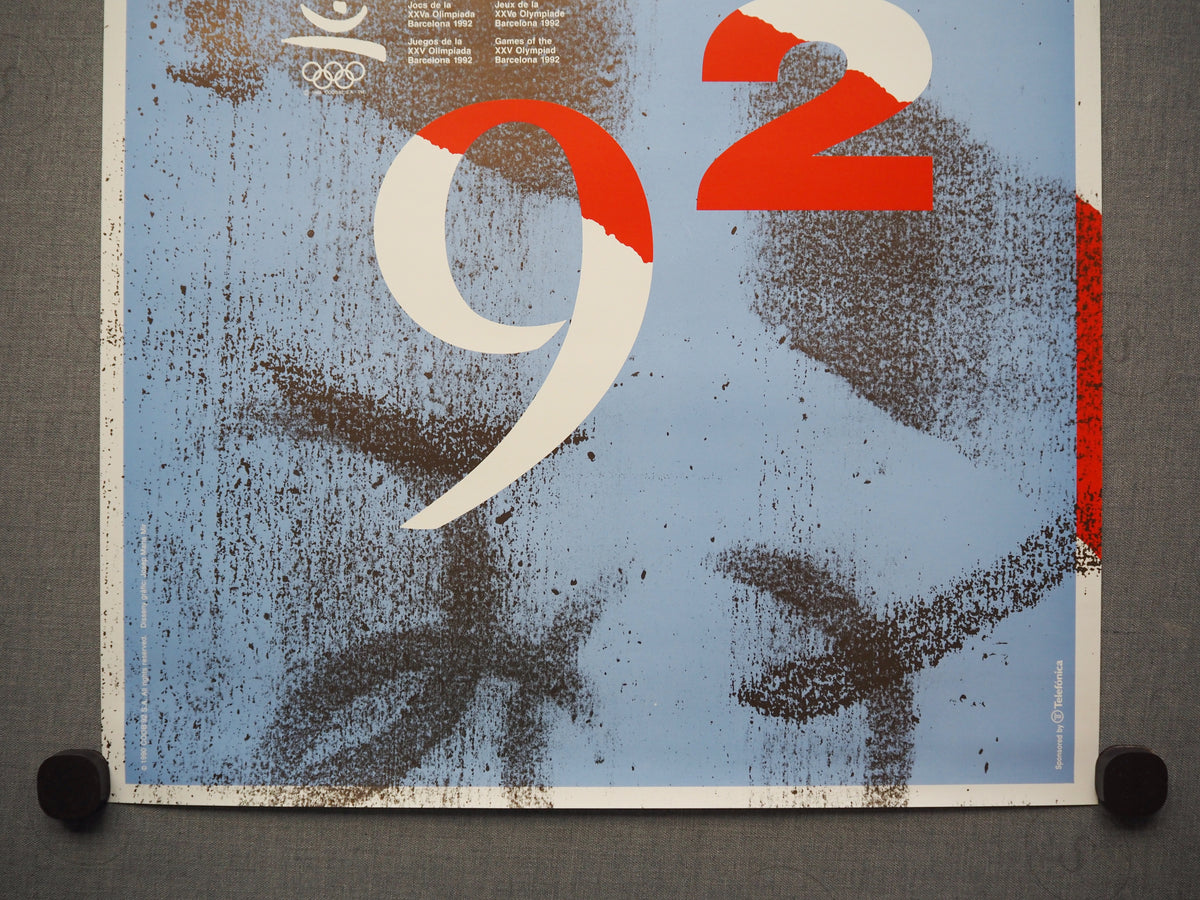 1992 Summer Olympic Games Barcelona (Official Poster) by Josep Maria Mir - Original Vintage Poster