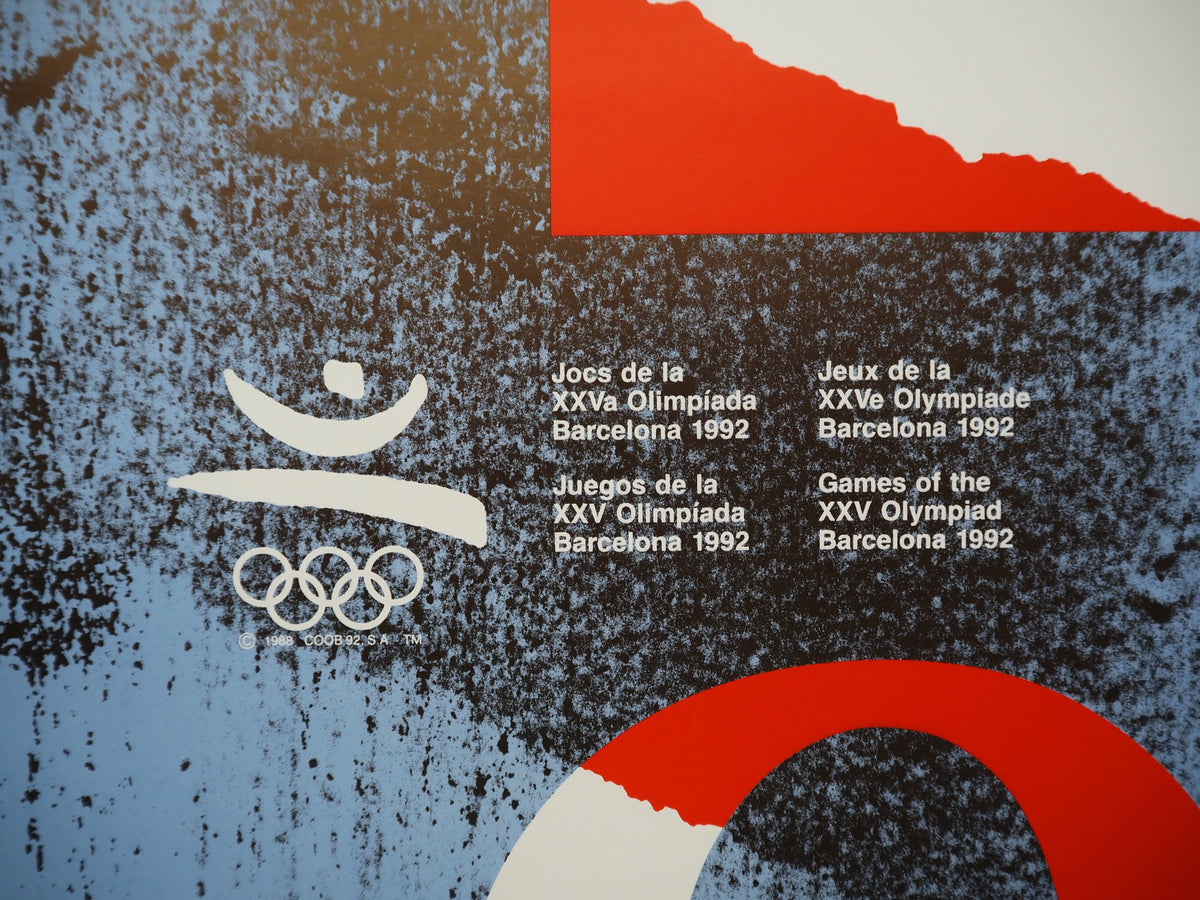 1992 Summer Olympic Games Barcelona (Official Poster) by Josep Maria Mir - Original Vintage Poster