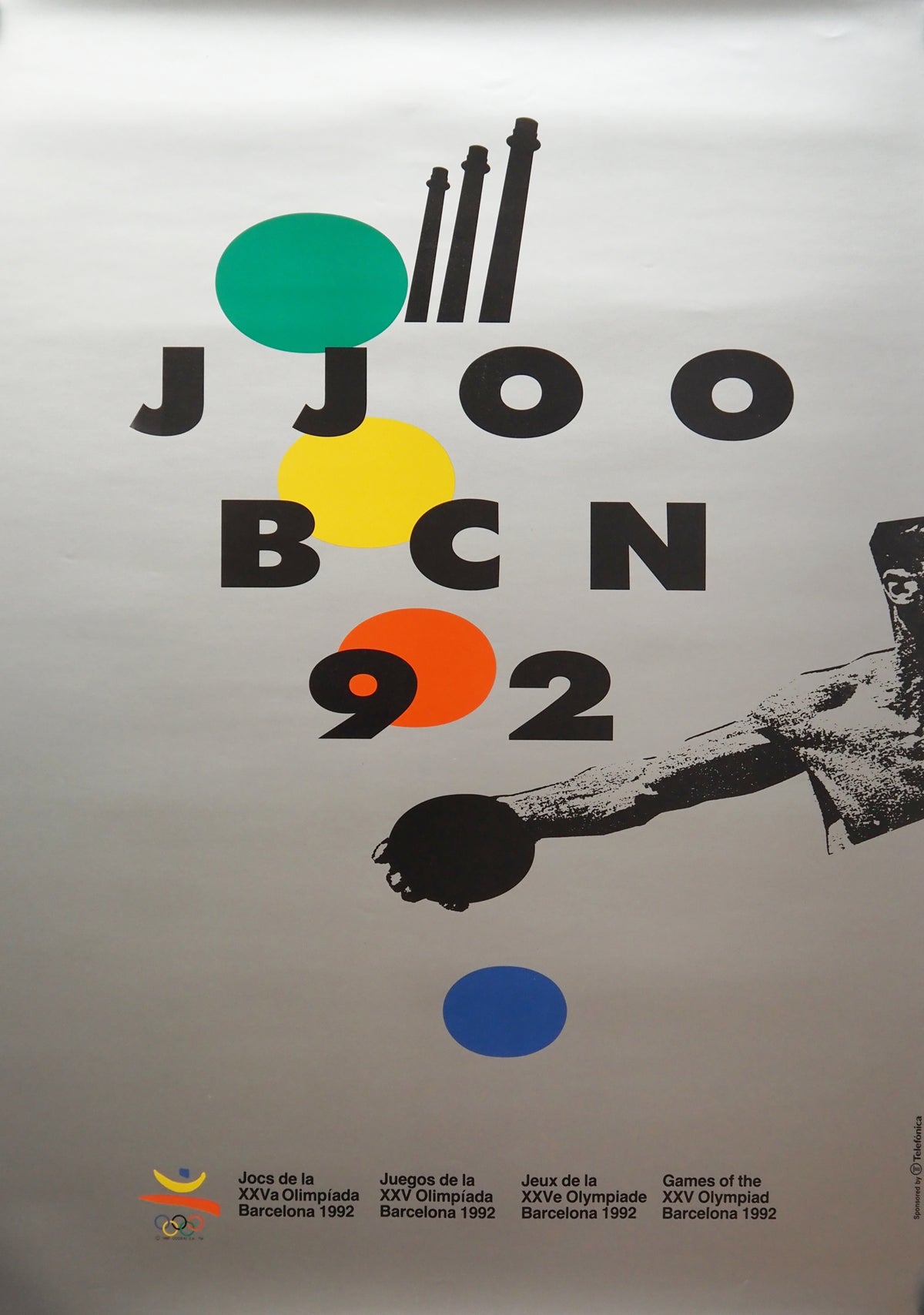 1992 Summer Olympic Games Barcelona (Official Poster) by Albert Istern - Original Vintage Poster