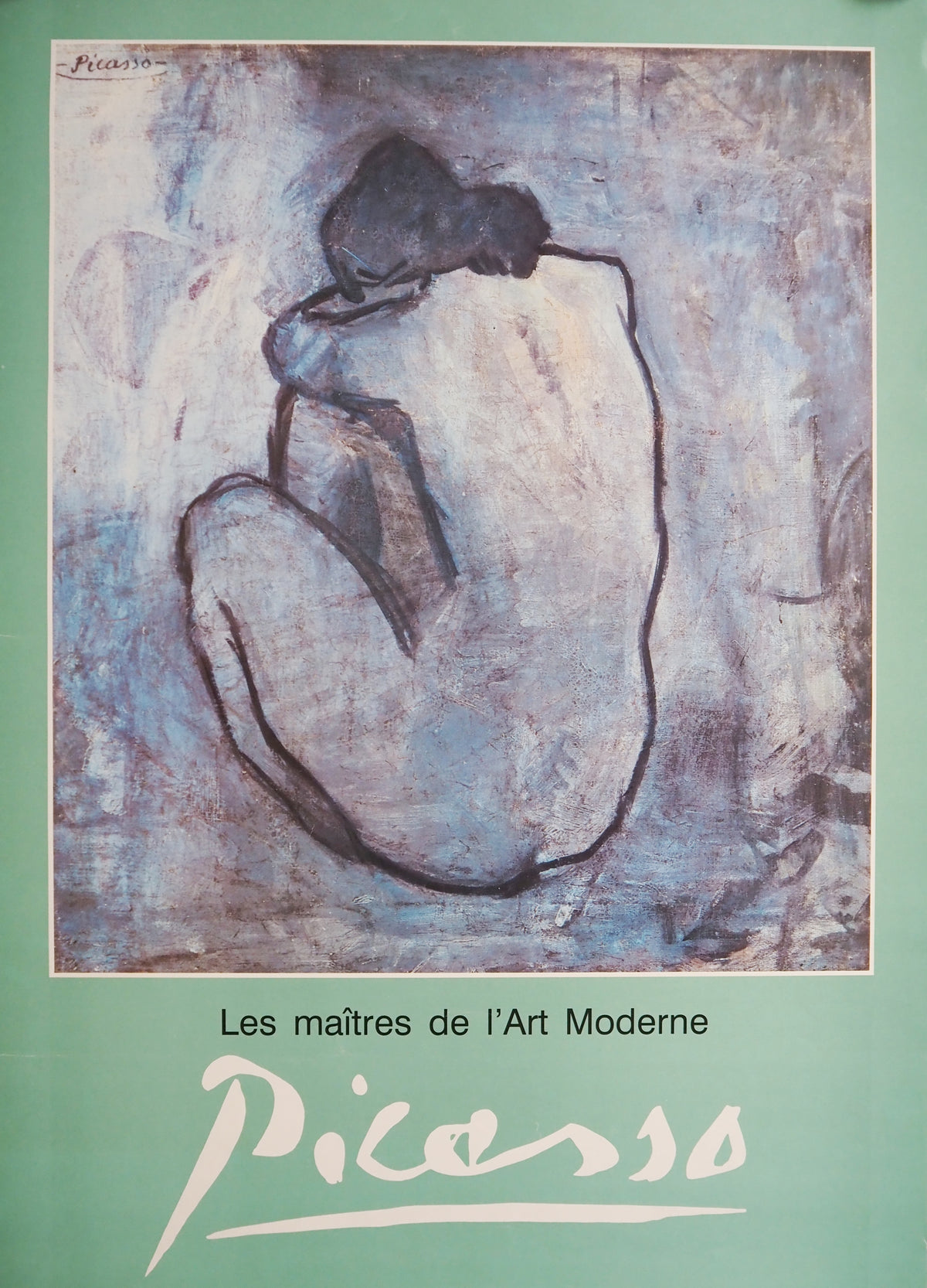 1981 Picasso Nu de dos, Paris - Original Vintage Poster