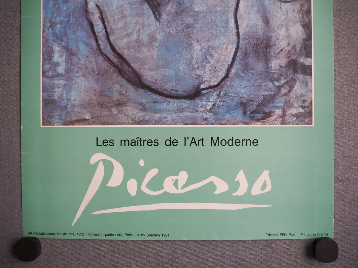 1981 Picasso Nu de dos, Paris - Original Vintage Poster