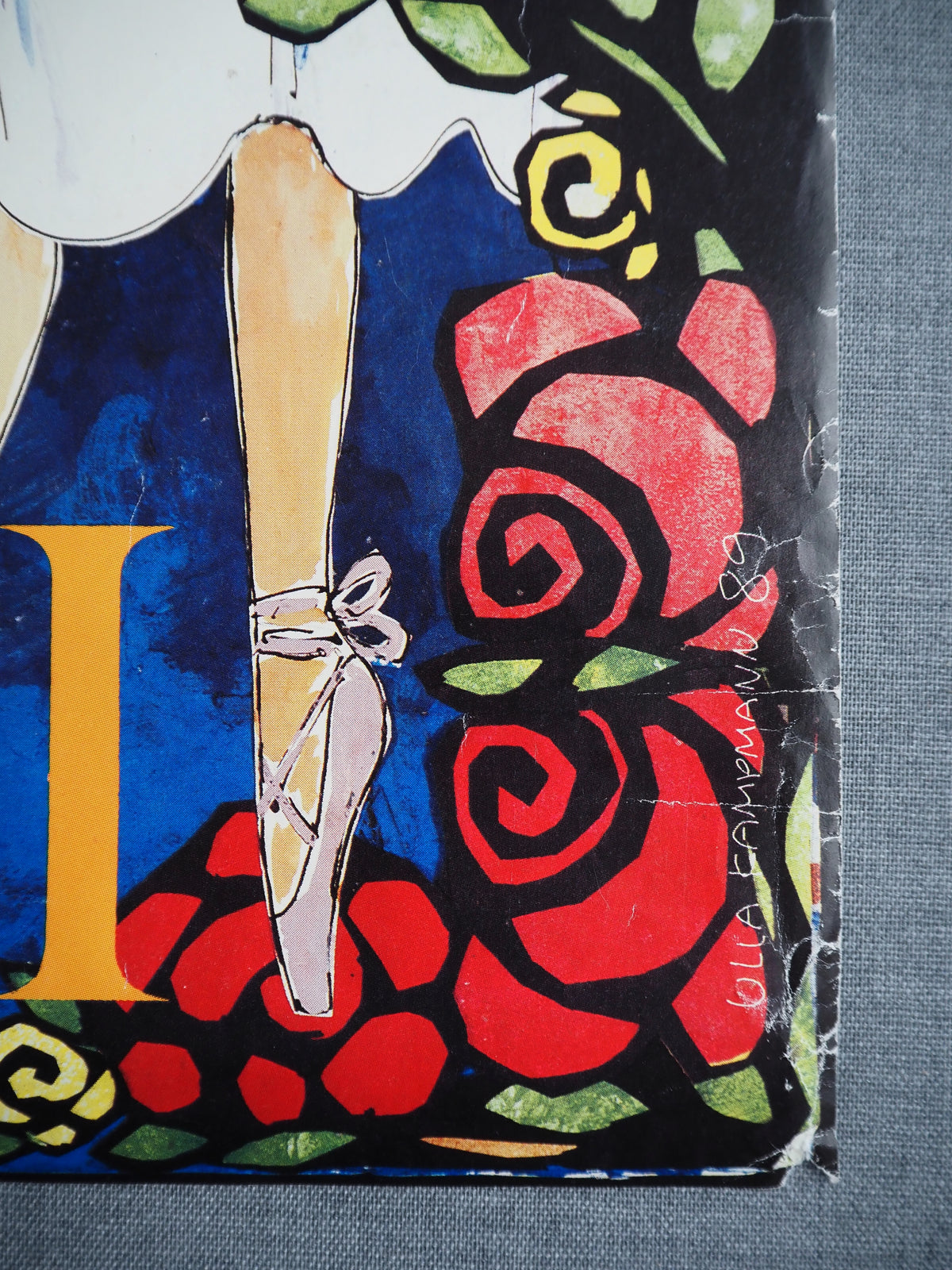 1989 Tivoli Gardens by Ulla Kampmann - Original Vintage Poster