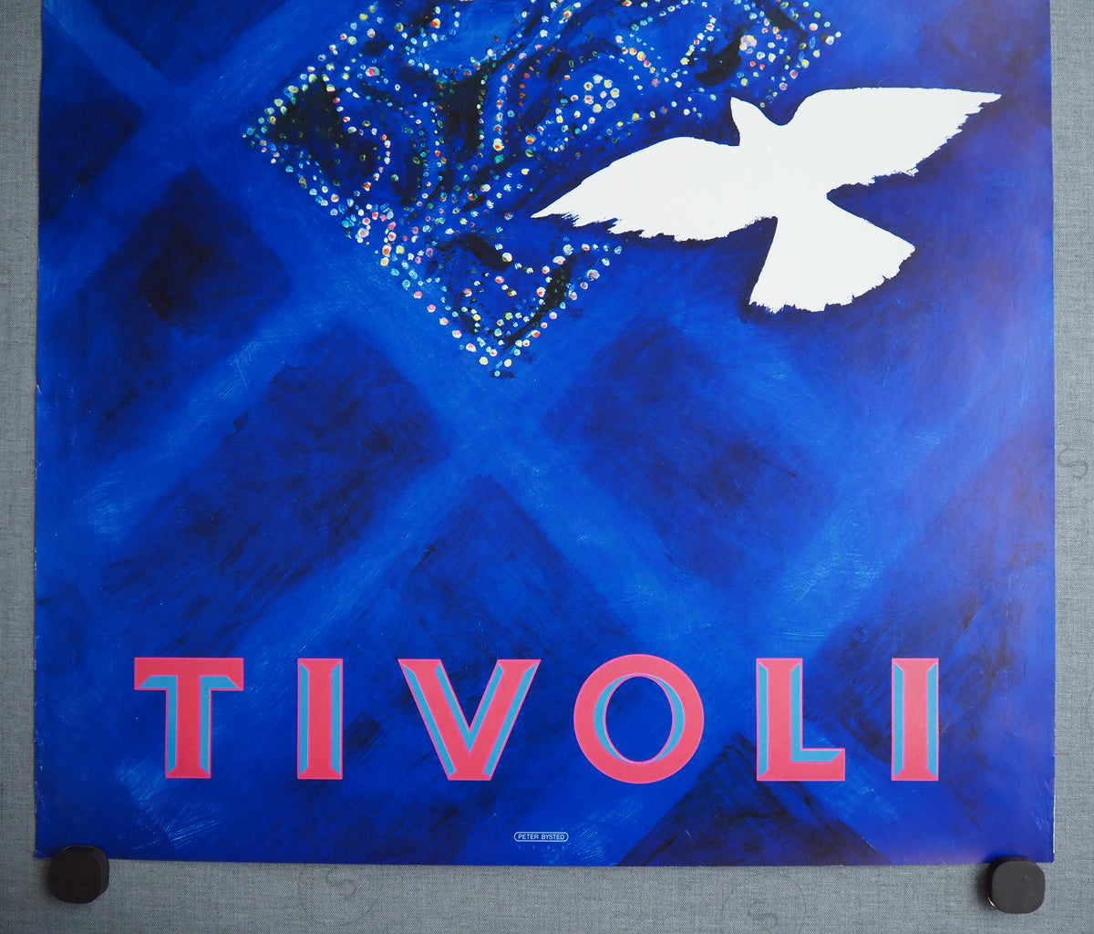 1988 Tivoli Gardens by Peter Bysted - Original Vintage poster