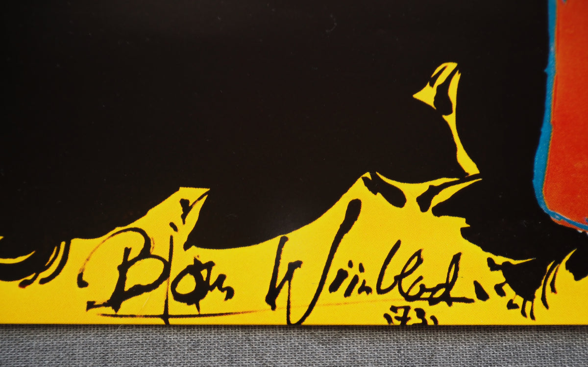 1973 Wiinblad Ballet Poster (Cramér Baletten) - Original Vintage Poster