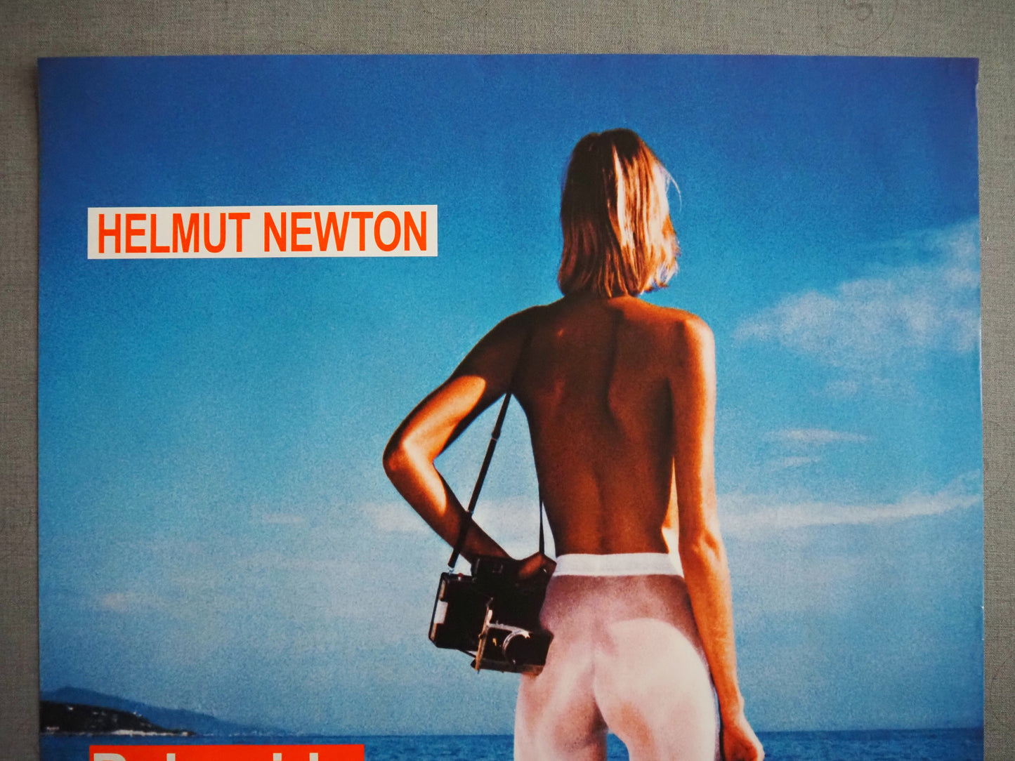 2011 Helmut Newton Foundation - Museum für Fotografie - Original Vintage Poster (Kopi)