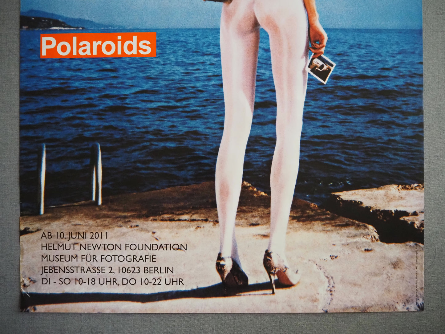 2011 Helmut Newton Foundation - Museum für Fotografie - Original Vintage Poster (Kopi)