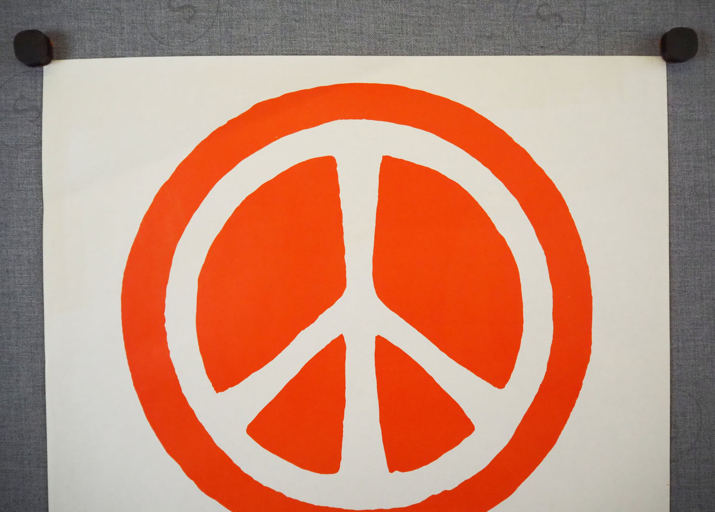 1968 Anti-Nuclear Poster - Original Vintage Poster