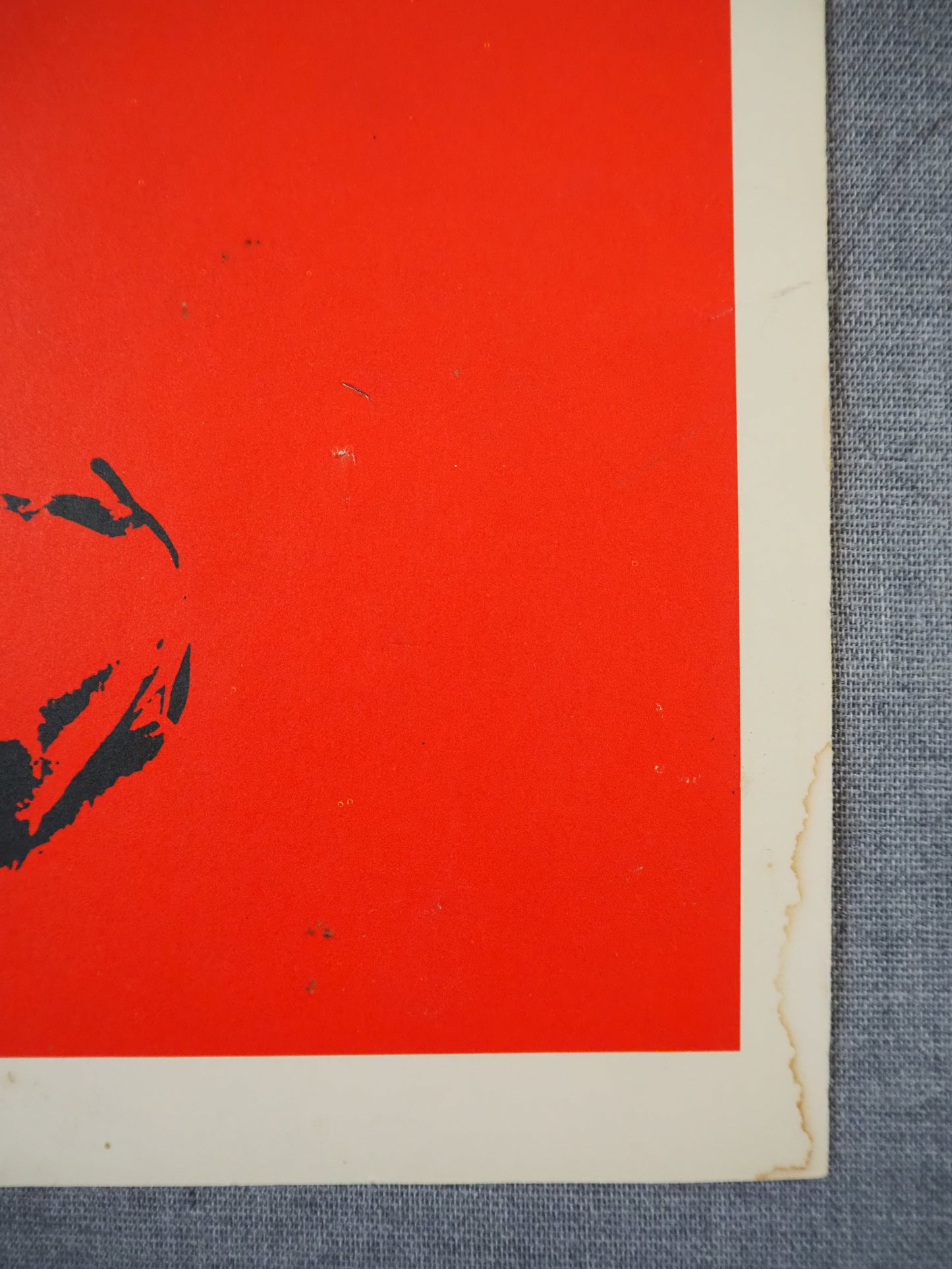 1965 Cuban Revolution Anniversary Poster - Original Vintage Poster