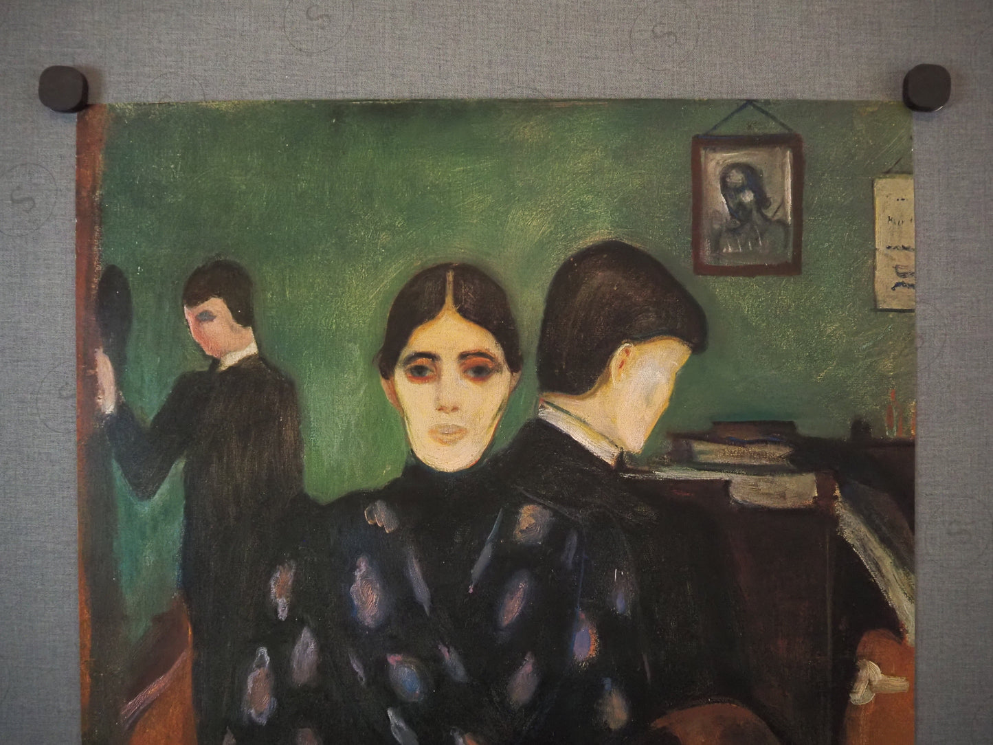 1988 Edvard Munch Louisiana Exhibition - Original Vintage Poster