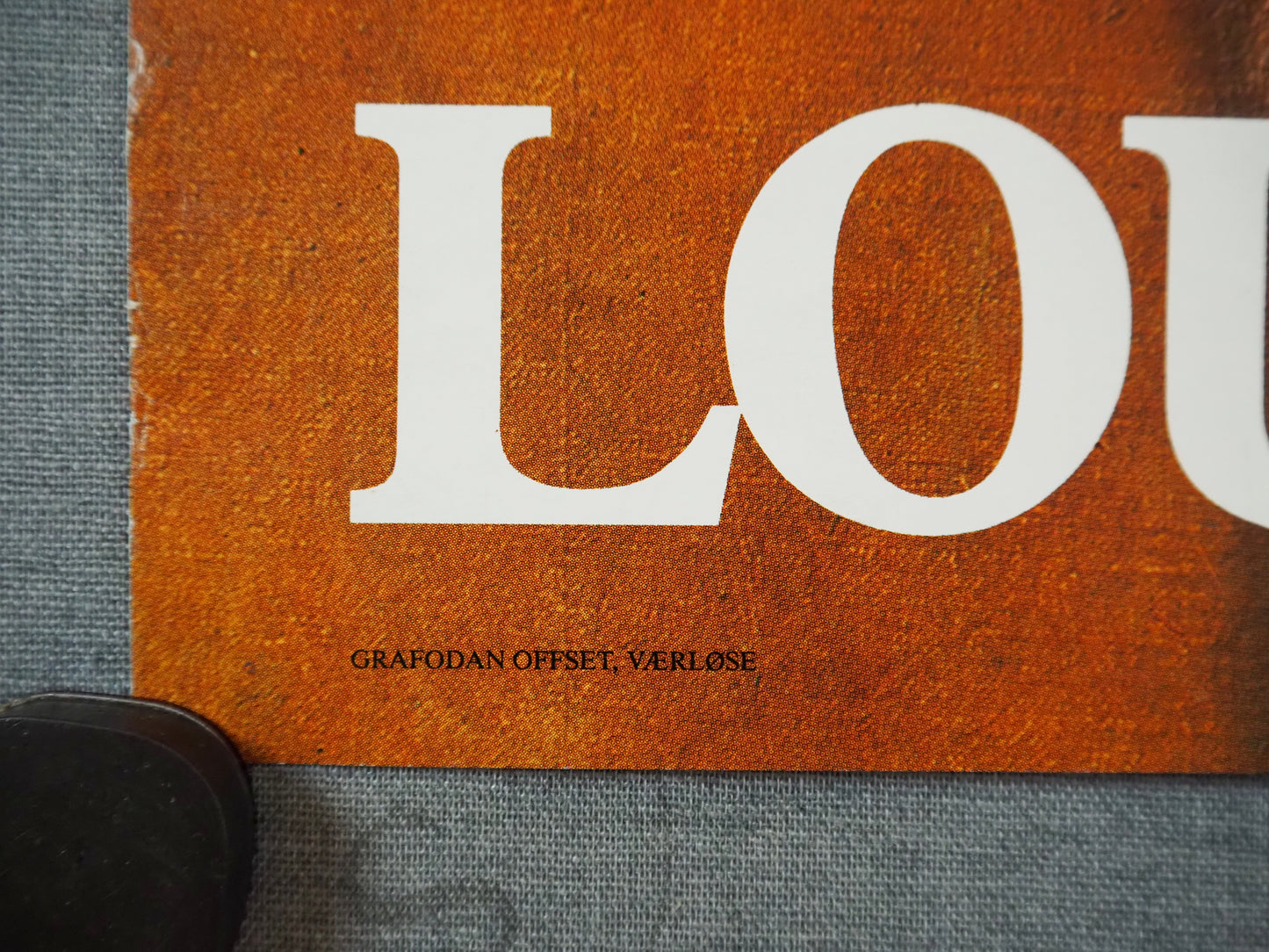 1988 Edvard Munch Louisiana Exhibition - Original Vintage Poster