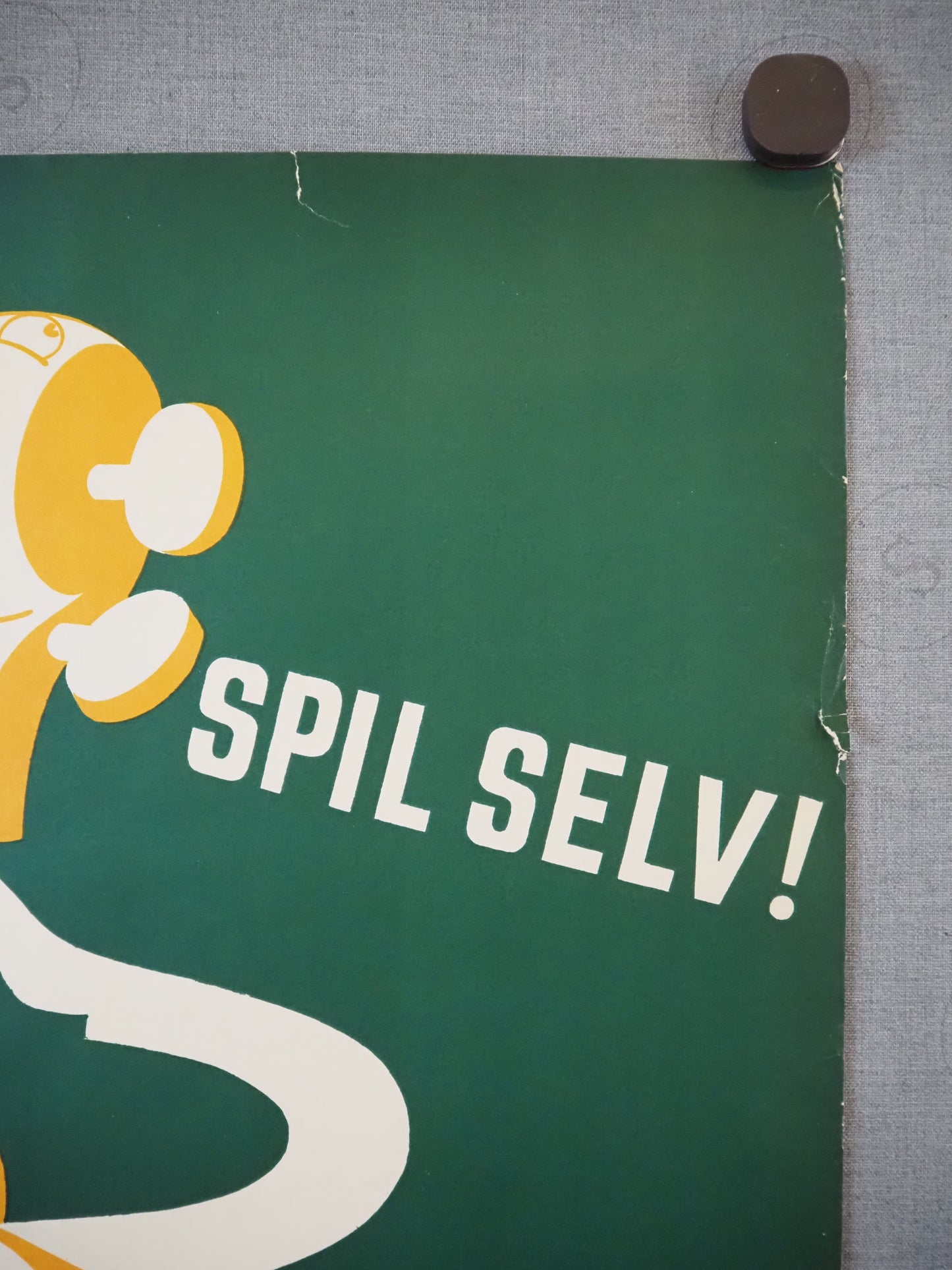 1952 Play Music Campaign by Arne Agerholm - Original Vintage Poster