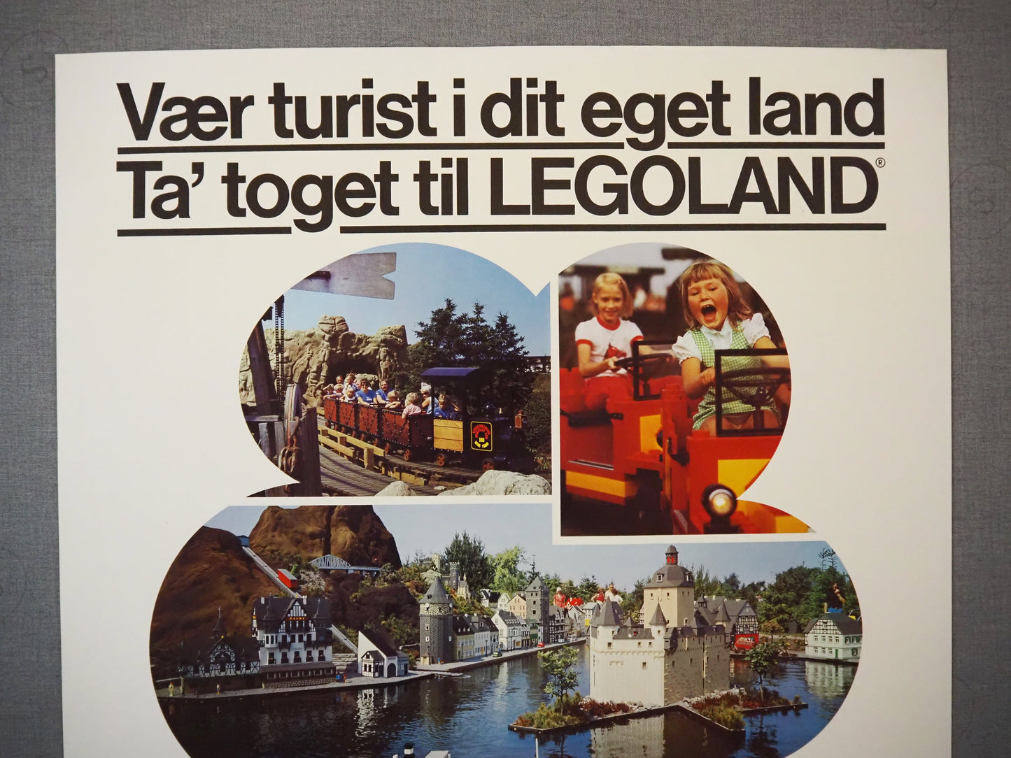 1983 Legoland DSB Advertisement - Original Vintage Poster
