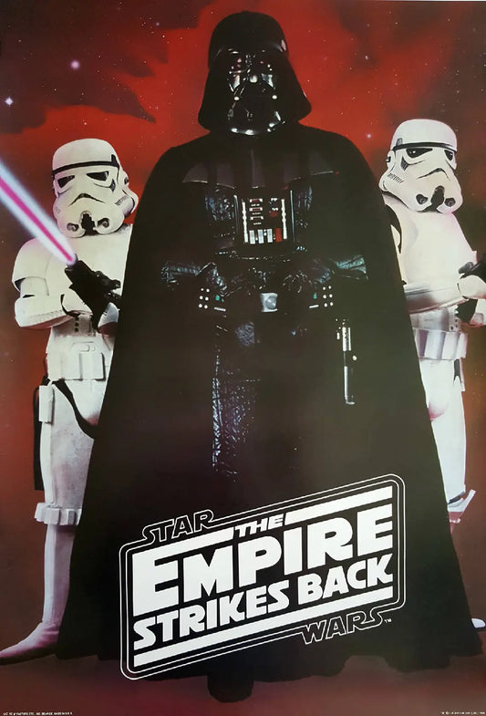 1980 The Empire Strikes Back (Darth Vader and Stormtroopers) - Original Vintage Poster