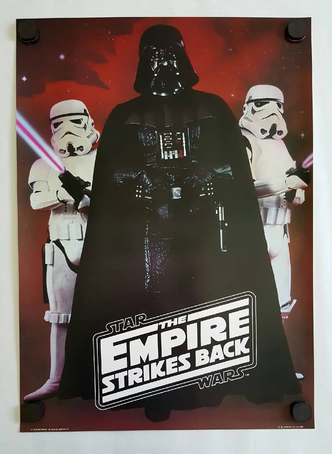 1980 The Empire Strikes Back (Darth Vader and Stormtroopers) - Original Vintage Poster