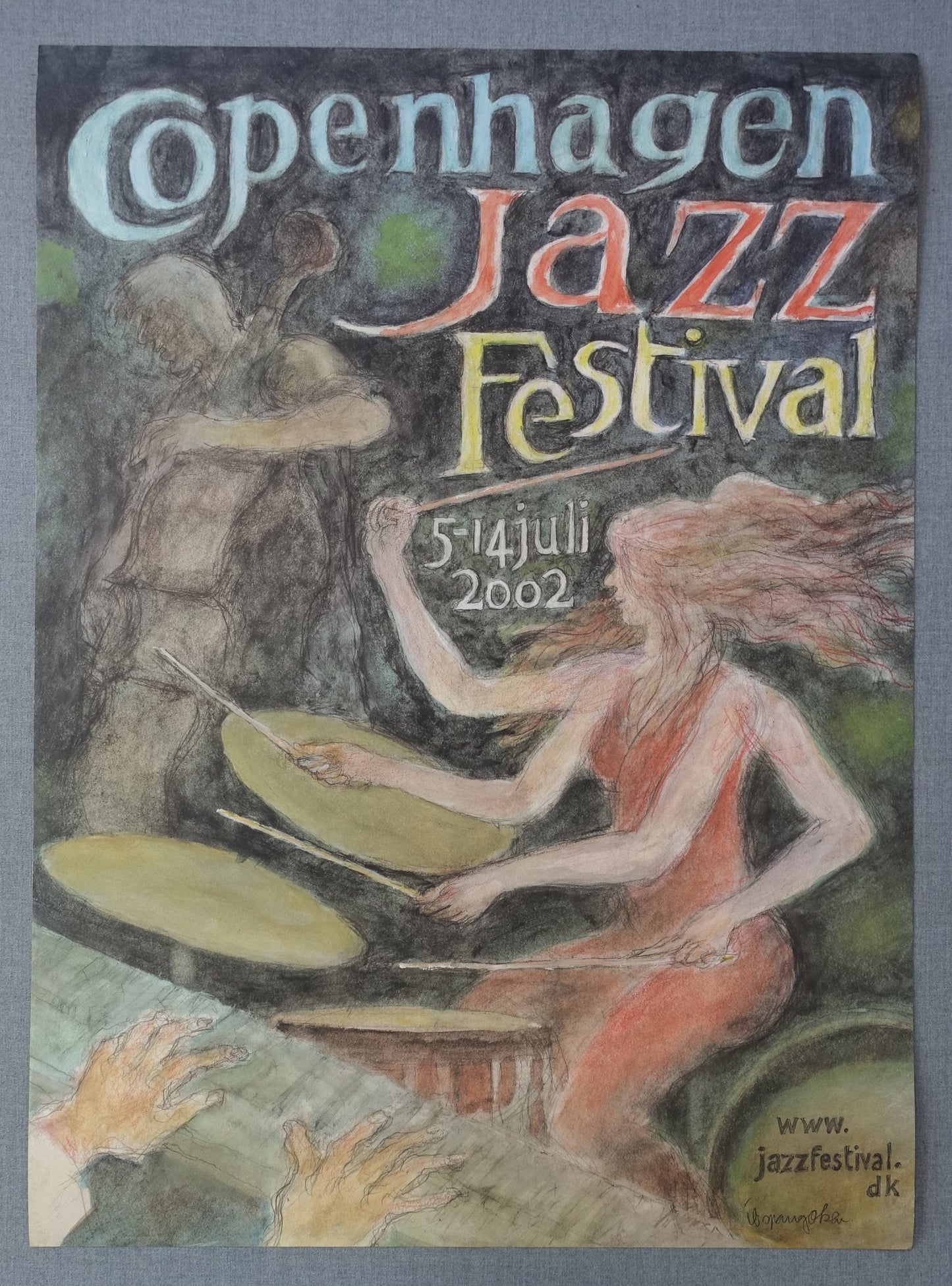 2002 Copenhagen Jazz Festival - Original Vintage Poster