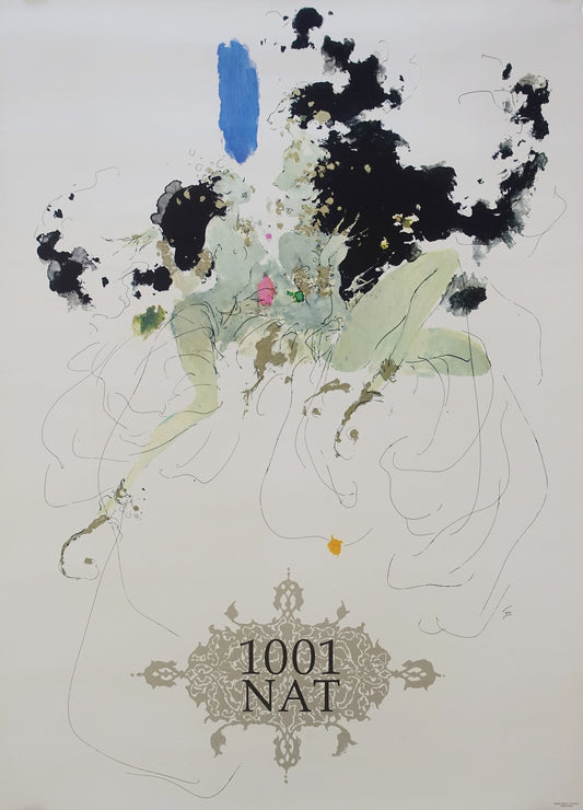 1970s 1001 Nights by Otto Nielsen - Original Vintage Poster