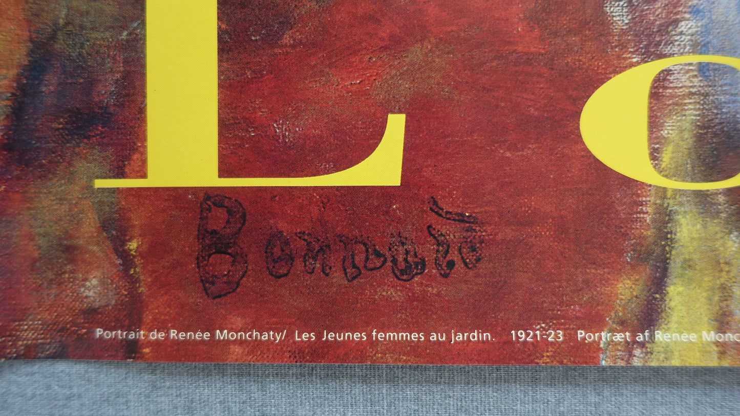 1993 Bonnard Exhibition Poster on Louisiana - Original Vintage Poster