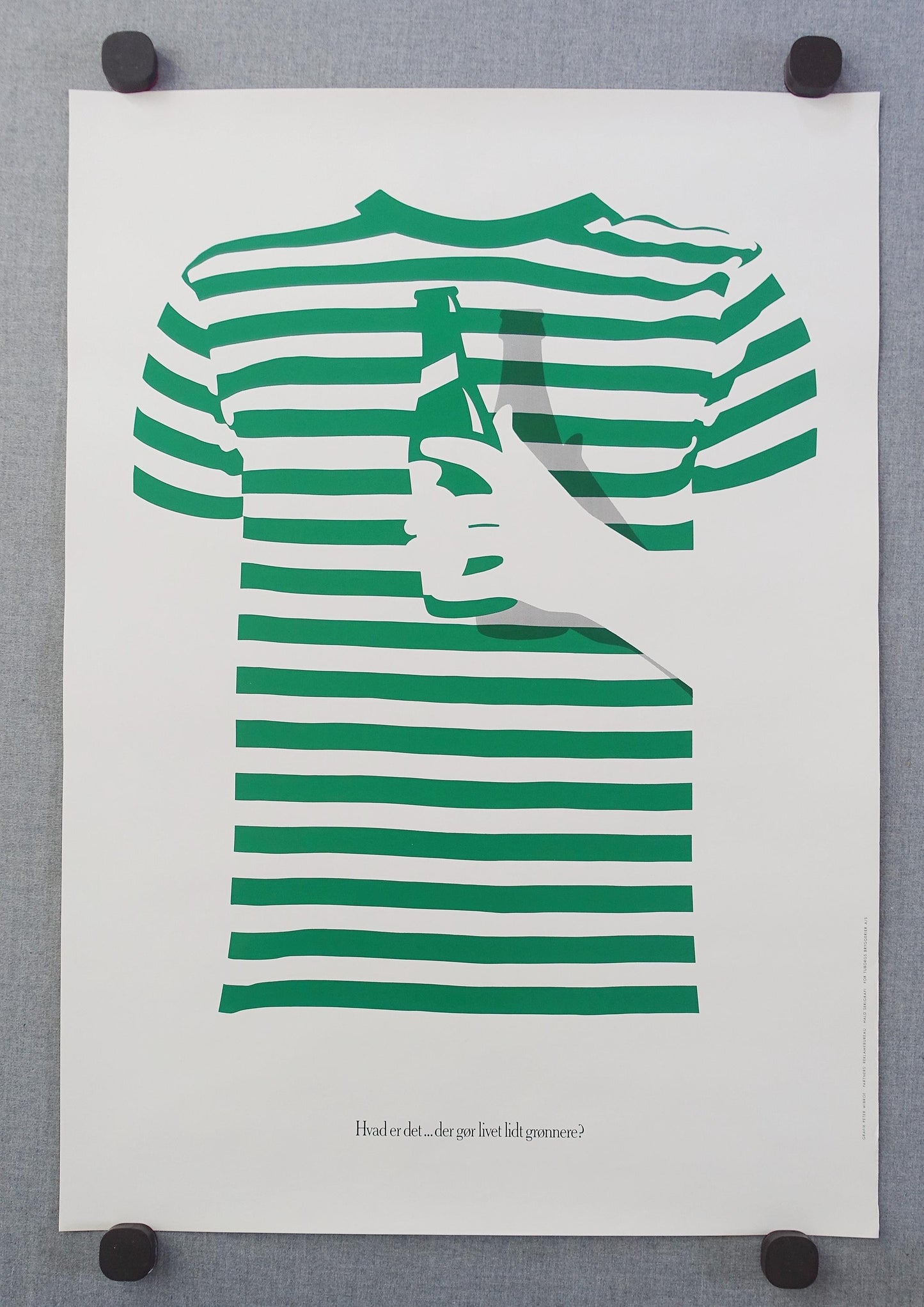 1985 Tuborg Beer Advertisement (T-Shirt) - Original Vintage Poster